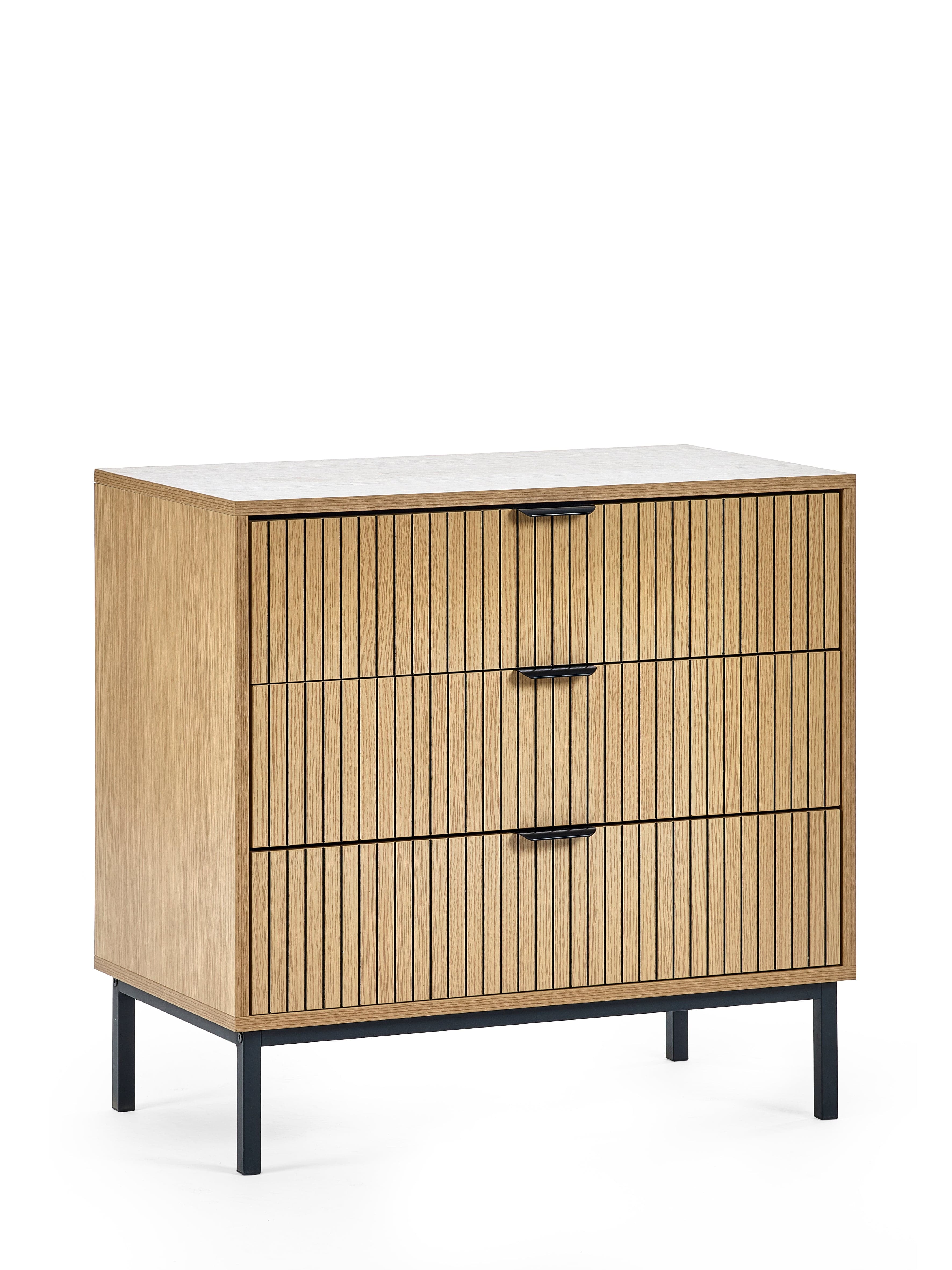 Sia 3 Drawer Chest – Julian Bowen