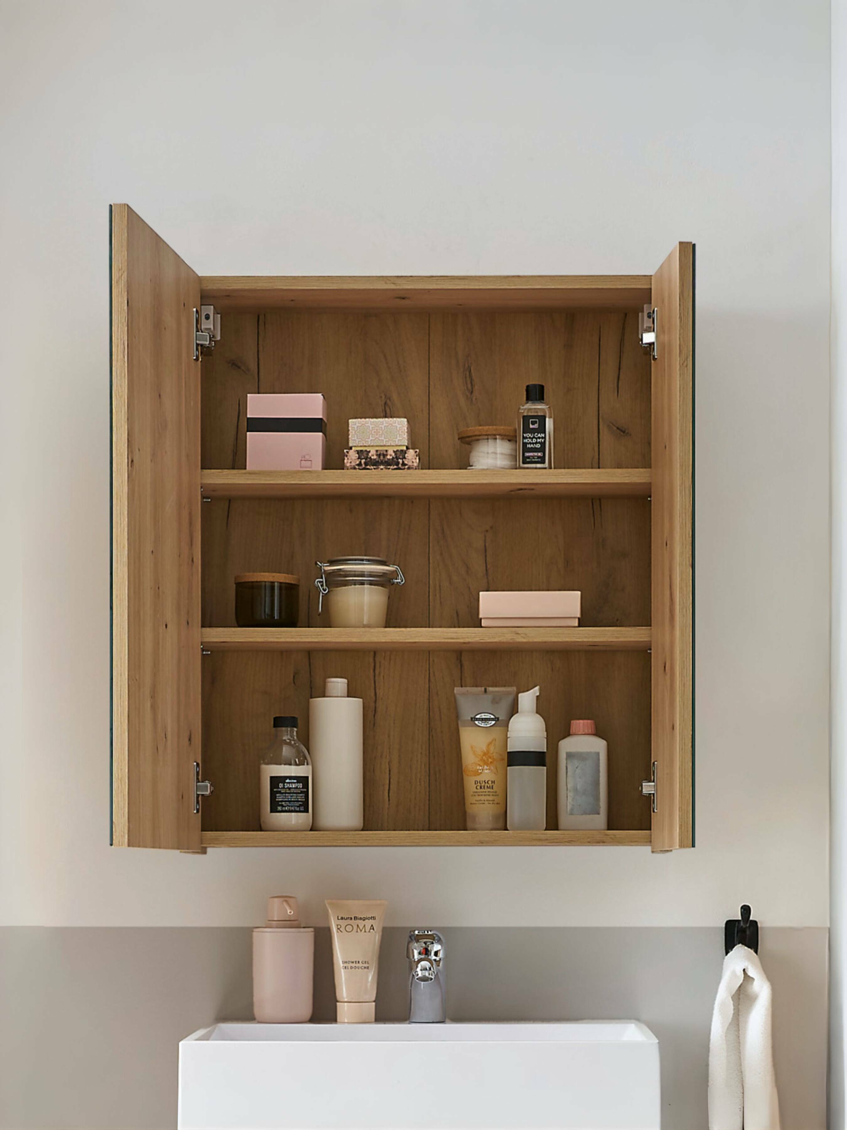 Austin Mirrored Cabinet – Julian Bowen, view 3