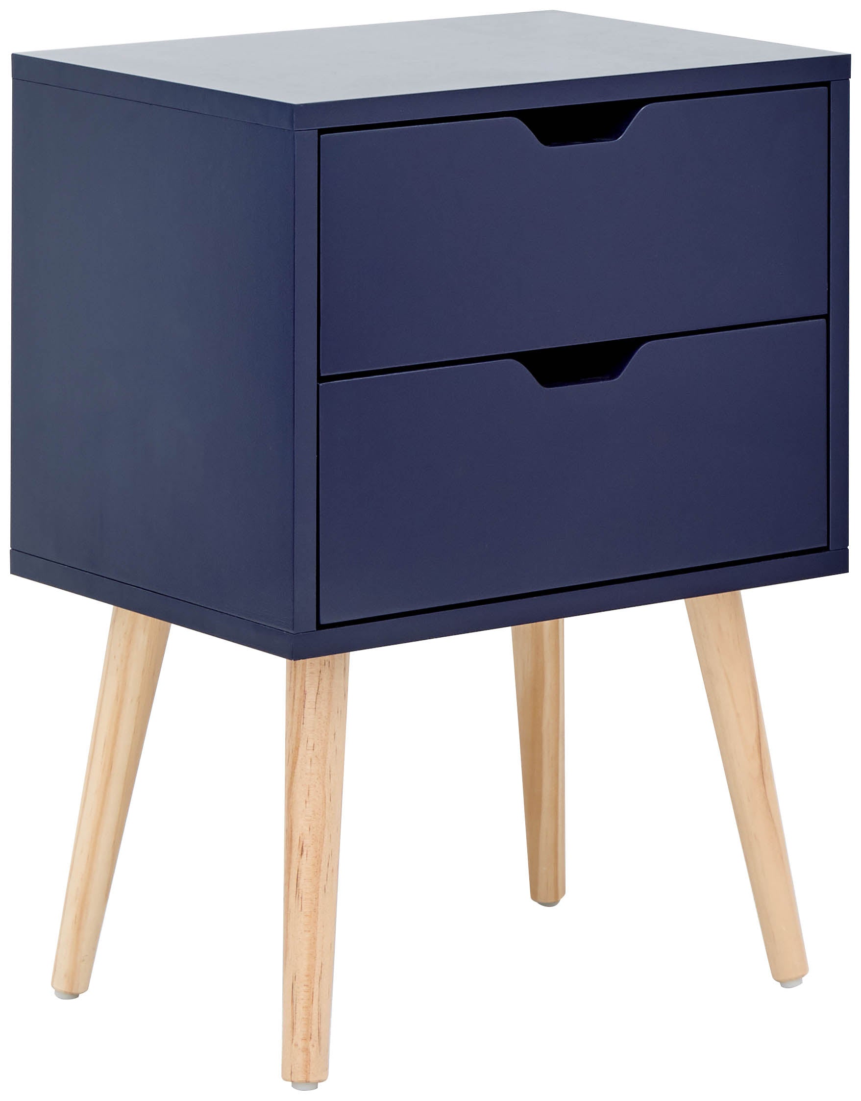 Nyborg Pair Of 2 Drawer Bedsides Nightshadow – Nightshadow