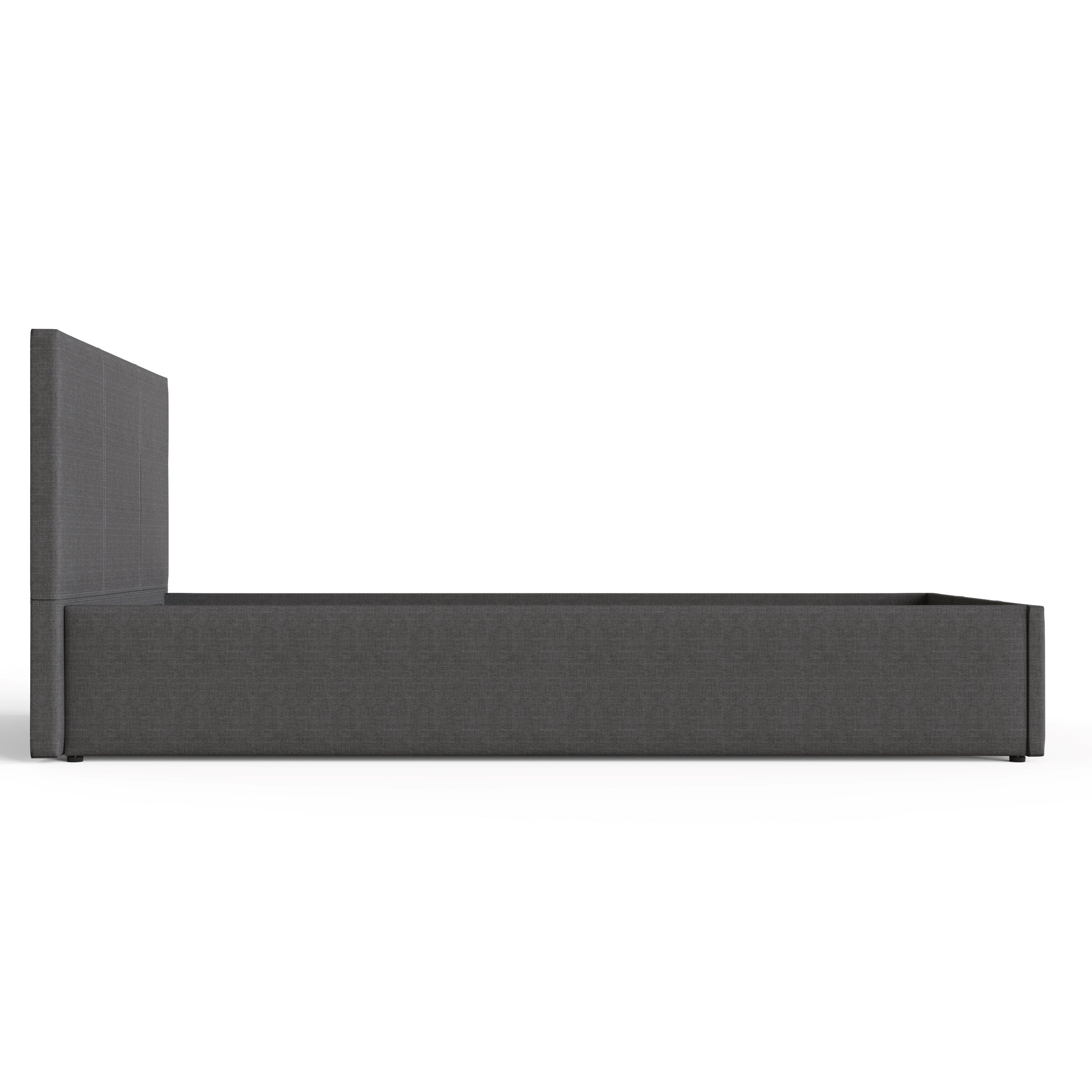 End Lift Ottoman Bed Grey – GFW, view 7