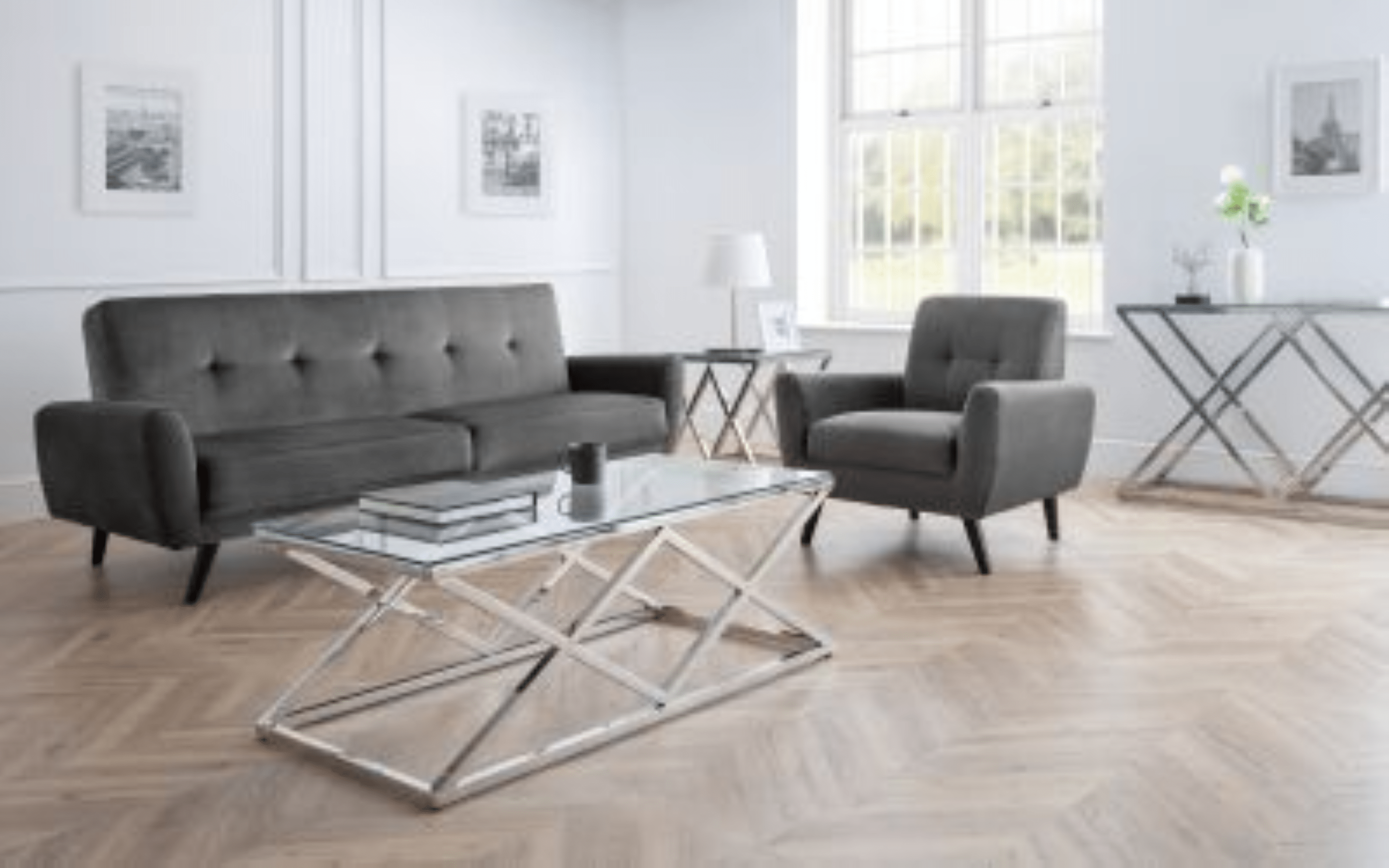 Julian Bowen Coffee Table Biarritz X Frame Coffee Table Bed Kings
