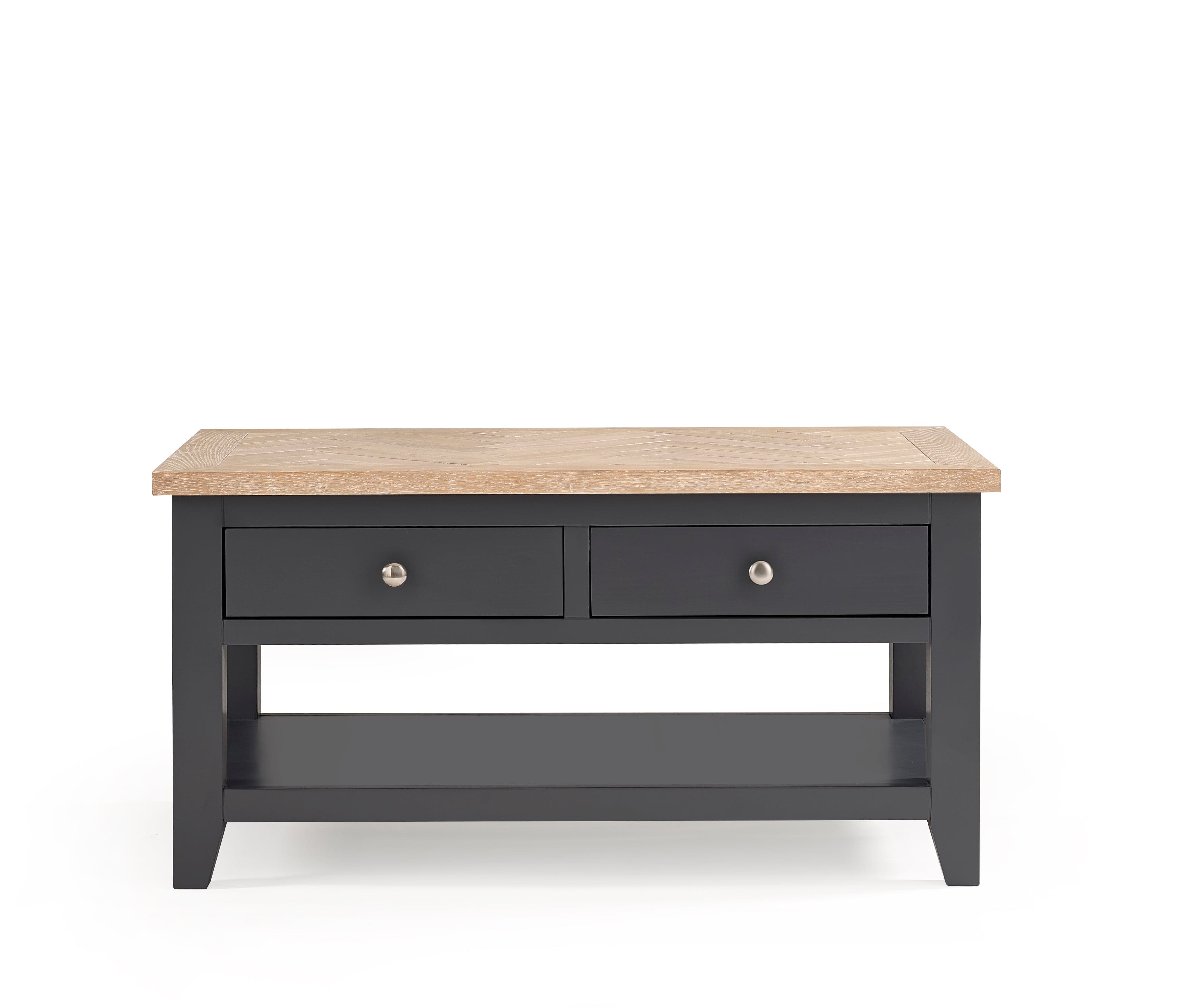 Bordeaux Coffee Table Dark Grey – Julian Bowen, view 4