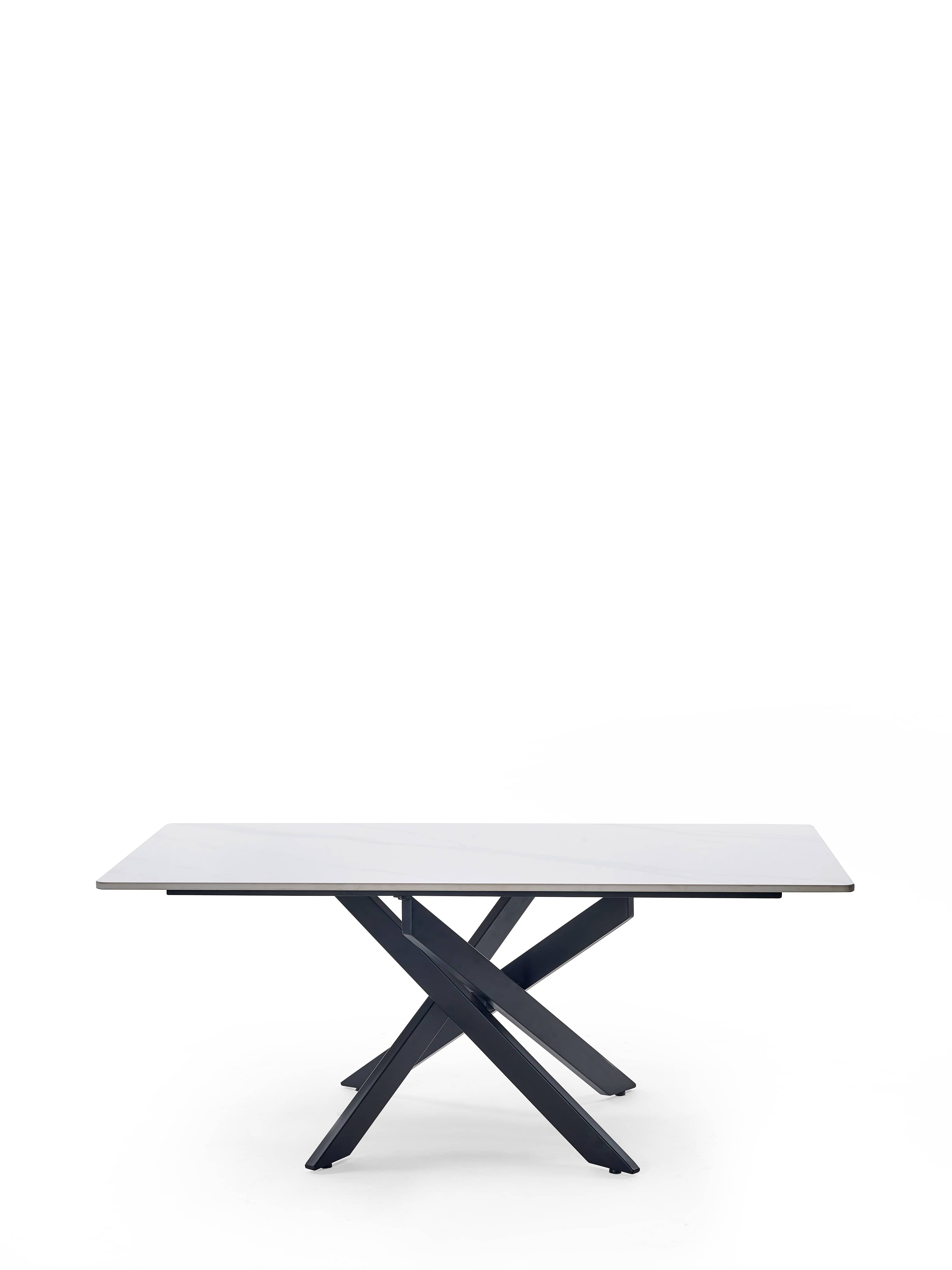 Bradley White Marble Coffee Table – Julian Bowen, view 3