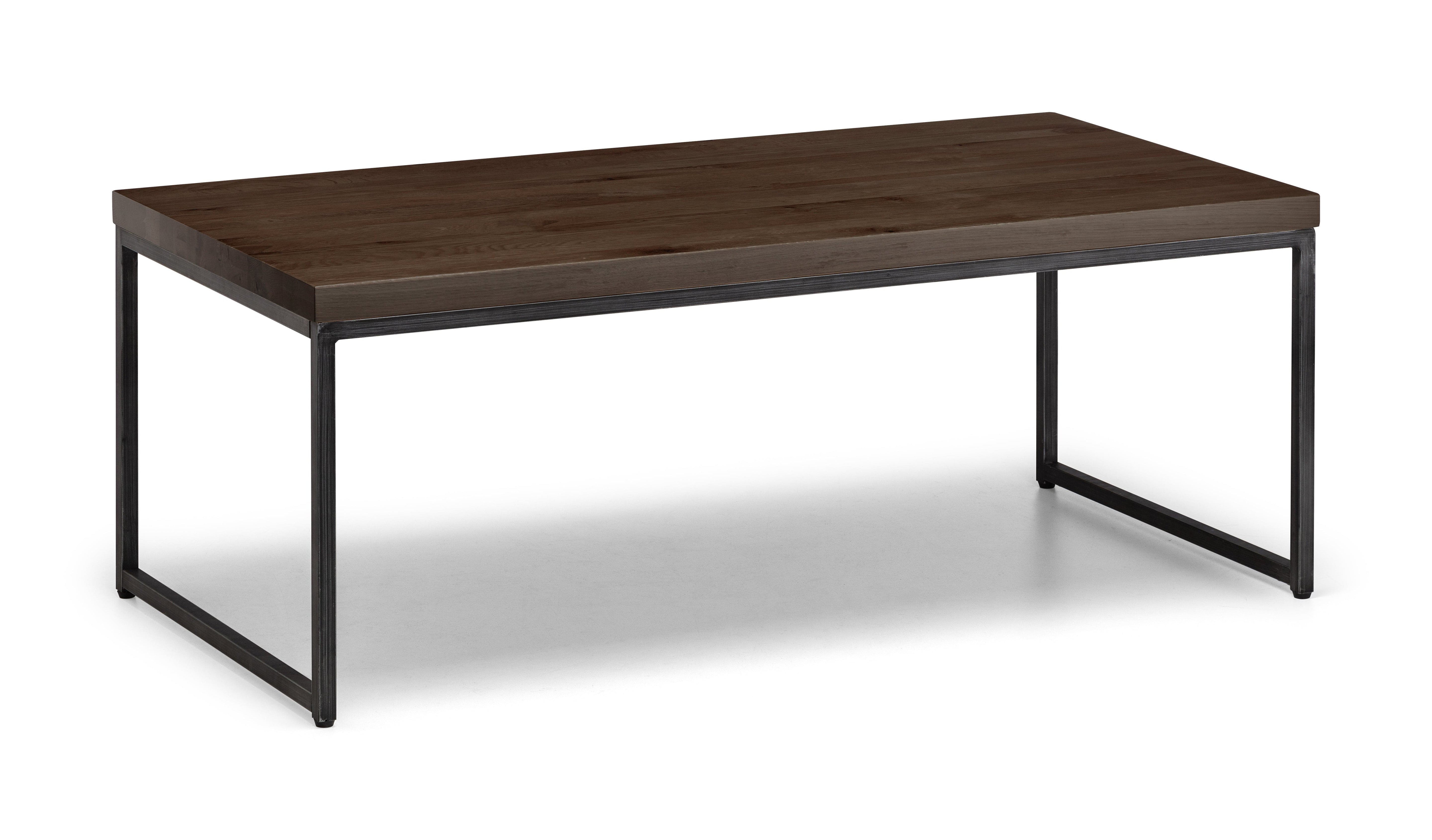 Brooklyn Nesting Coffee Tables - Dark Oak – Julian Bowen, view 3