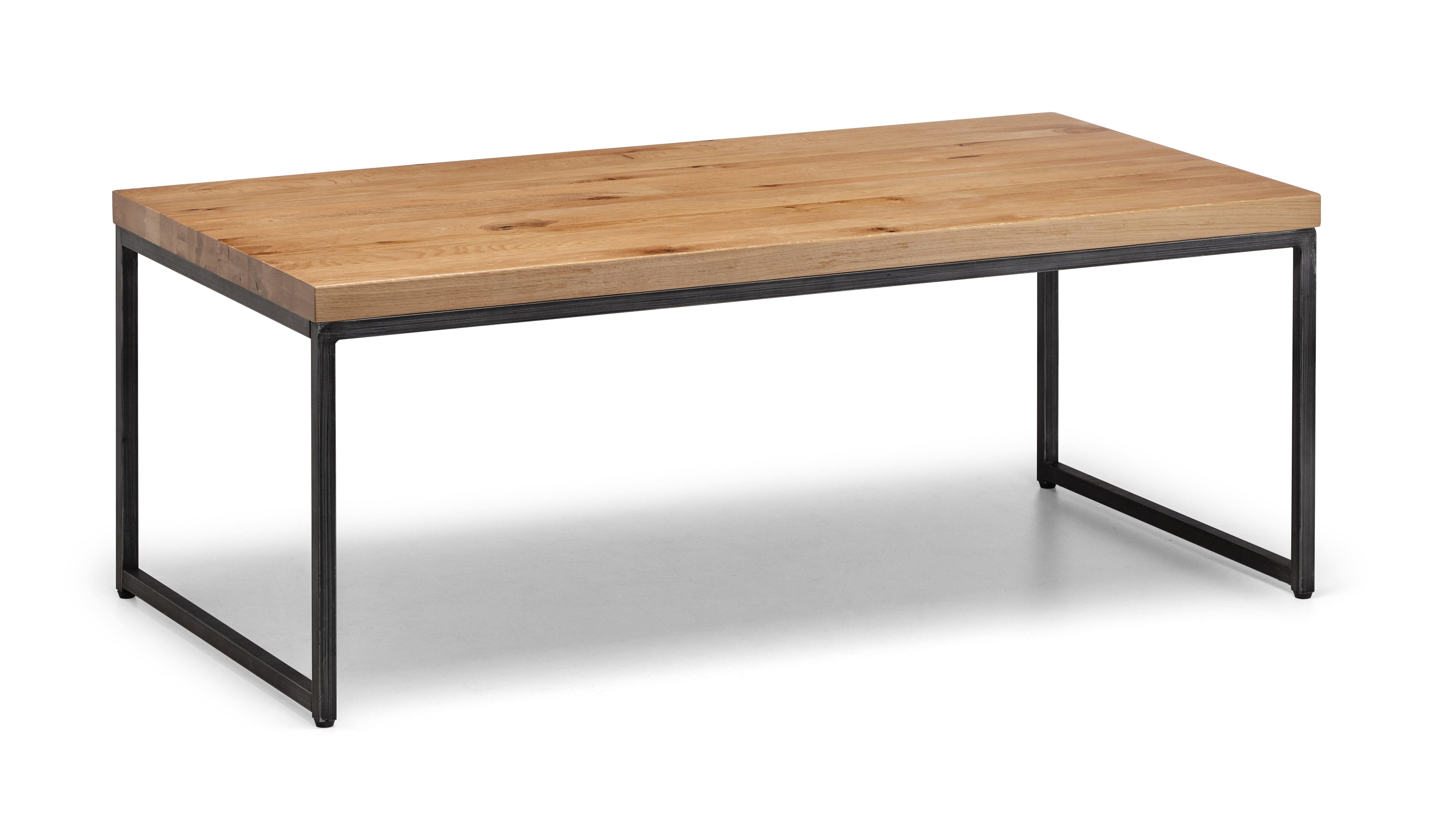Brooklyn Oak Nesting Coffee Tables – Julian Bowen, view 3