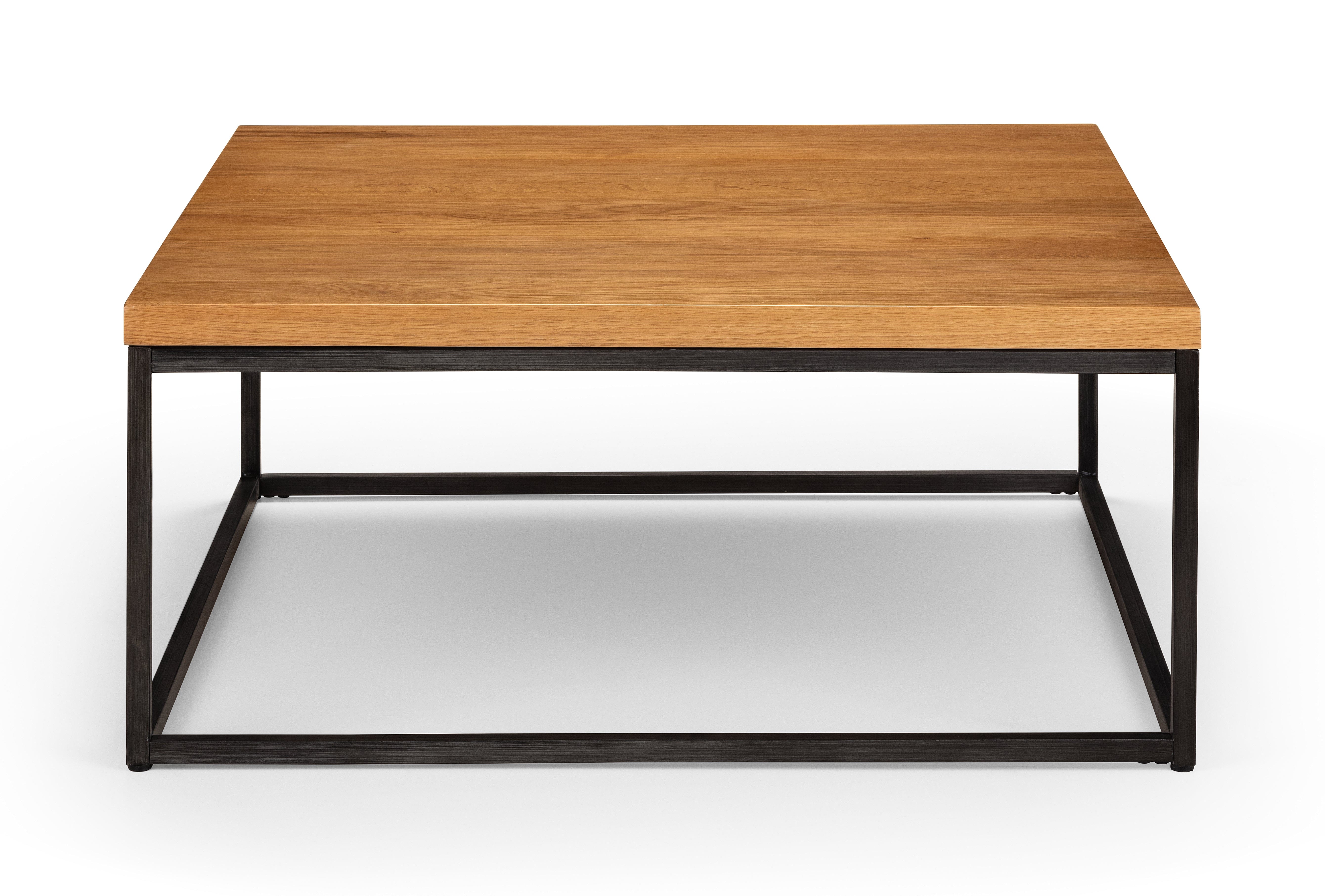 Brooklyn Square Oak Coffee Table Light Oak – Julian Bowen, view 2