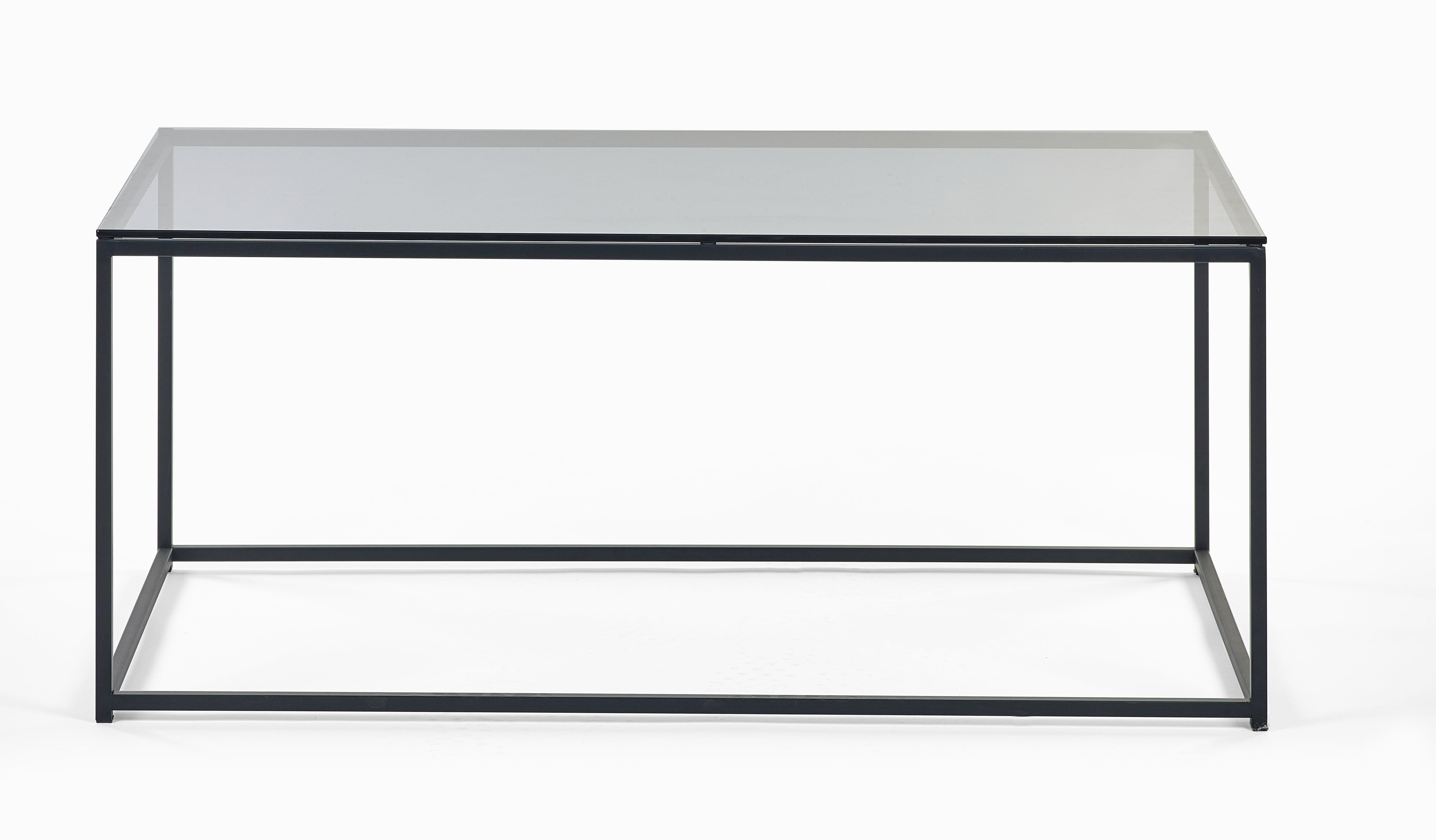 Chicago Coffee Table Smoked Glass – Julian Bowen, view 2