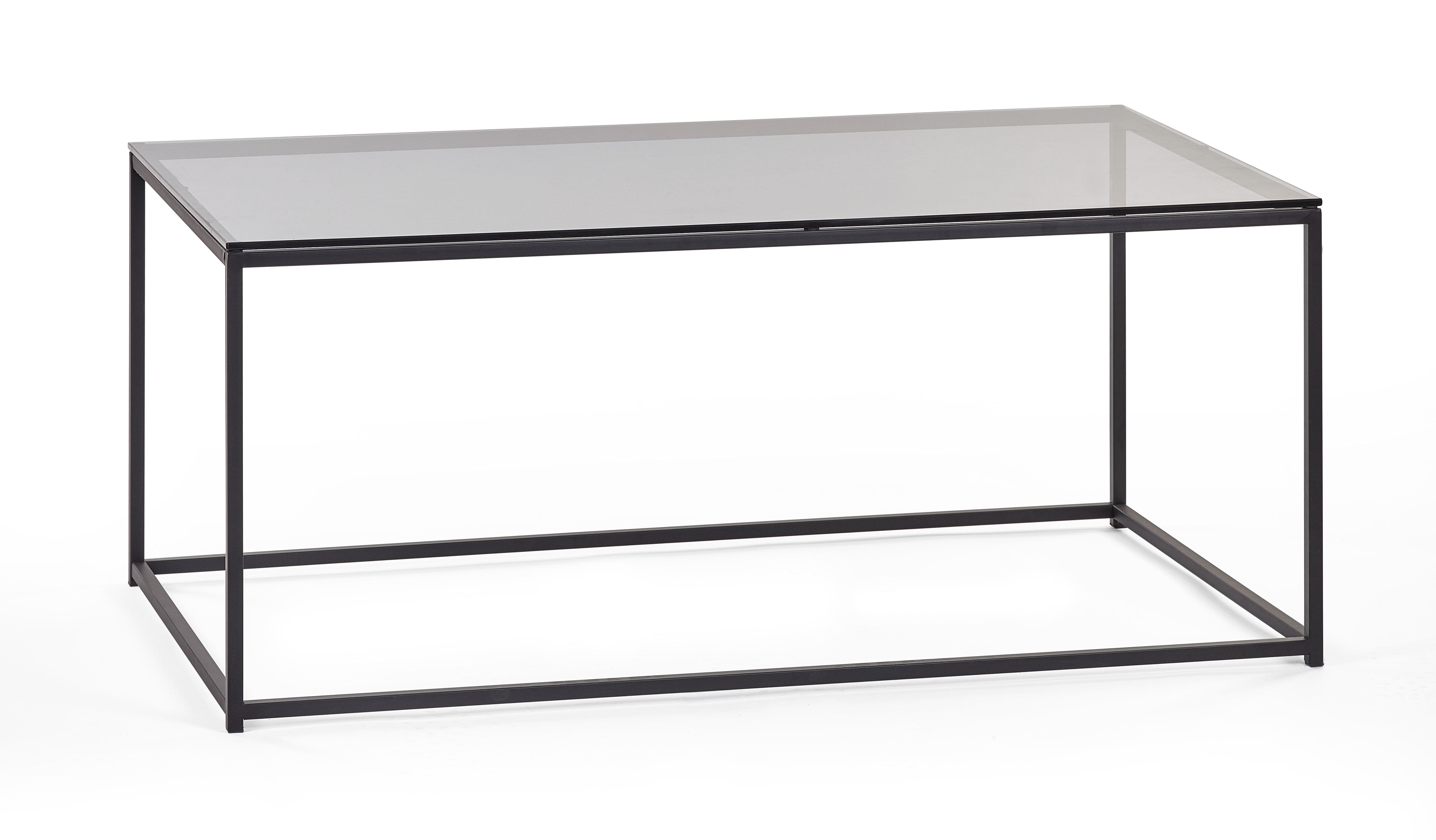 Chicago Coffee Table Smoked Glass – Julian Bowen