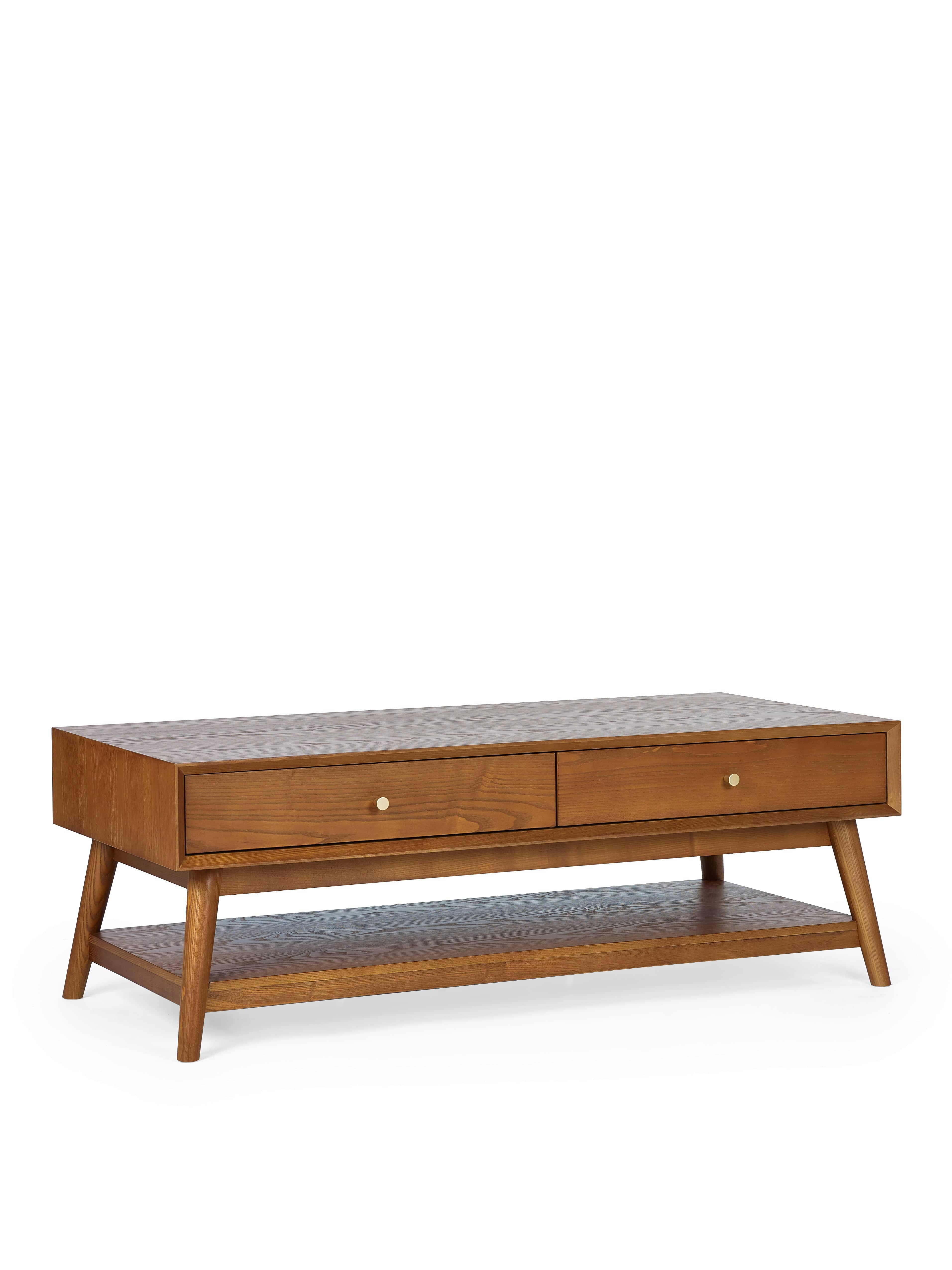 Lowry 2 Drawer Coffee Table – Julian Bowen