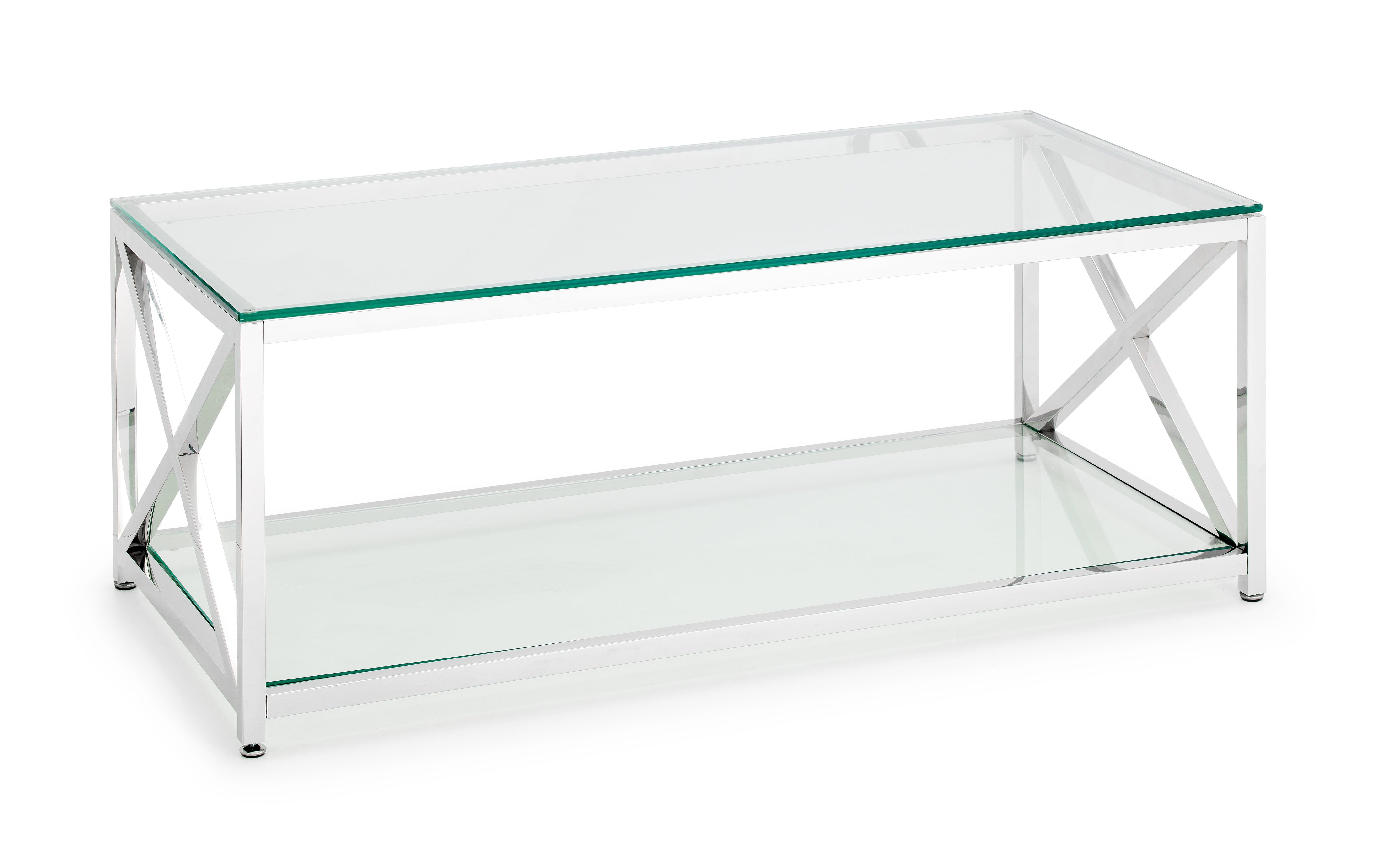Miami Coffee Table - Silver – Julian Bowen, view 3