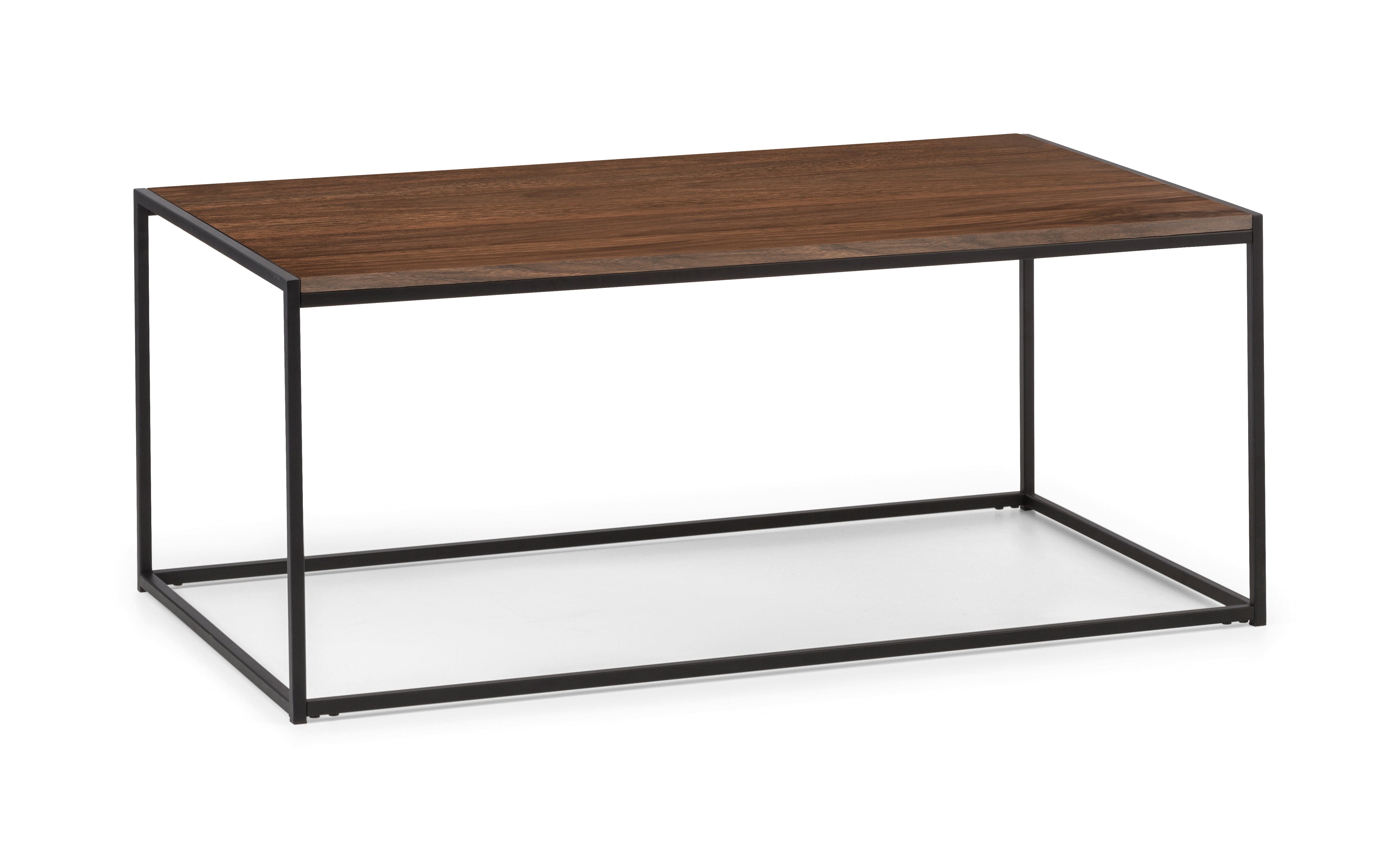 Tribeca Coffee Table - Walnut – Julian Bowen