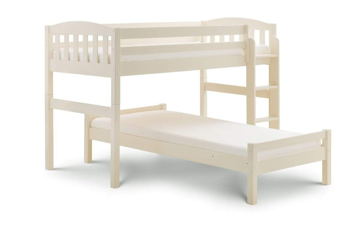 Julian Bowen Combination Bed Max 7 Beds In 1 Combination Bed - Stone White Bed Kings
