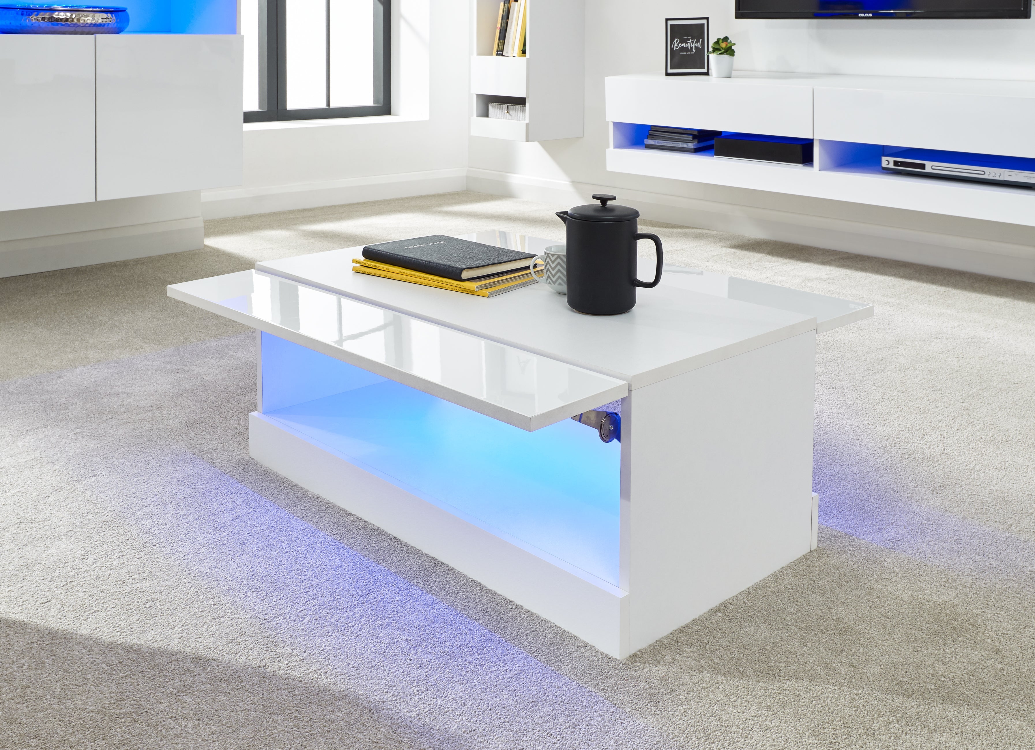 Galicia Coffee Table White – GFW, view 3