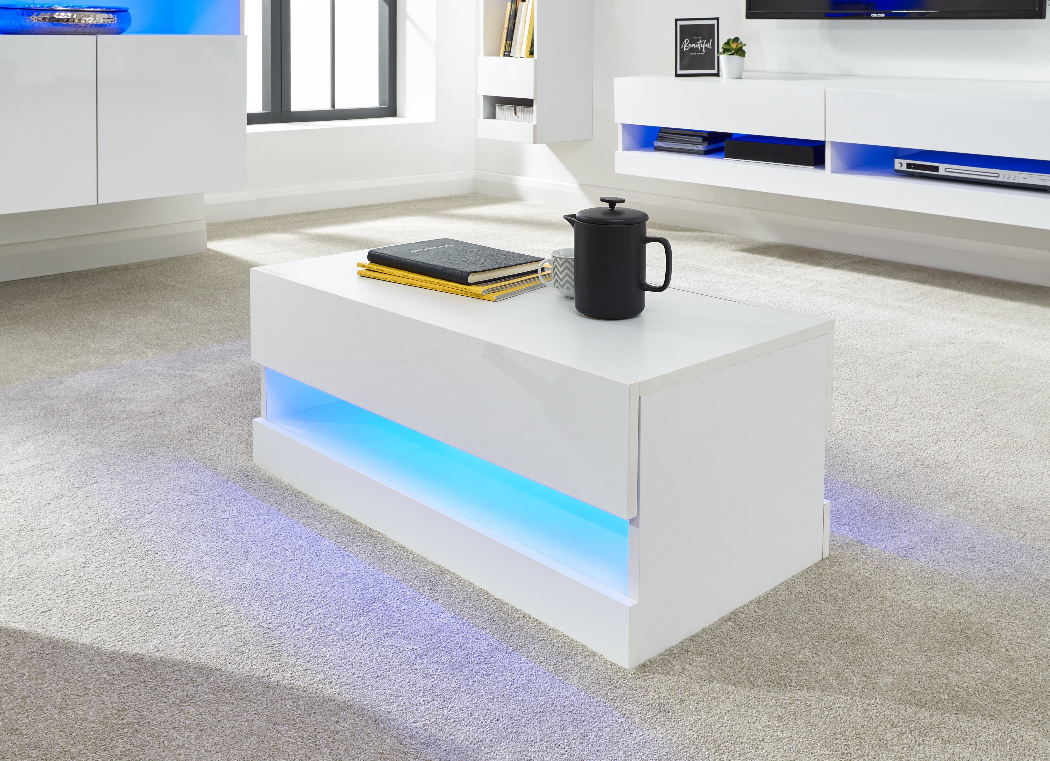 Galicia Coffee Table White – GFW, view 2