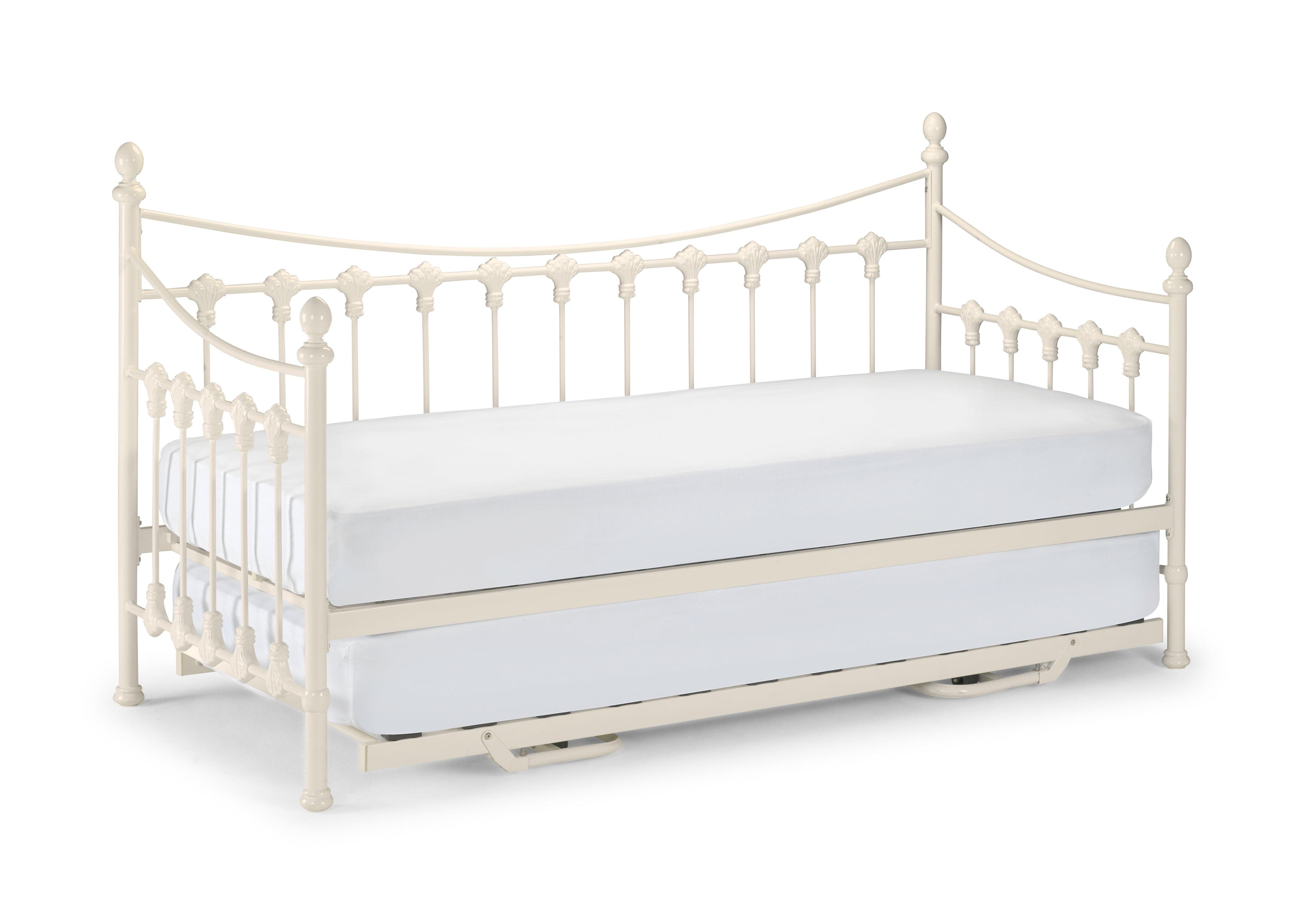 Versailles Underbed/Trundle Bed - Stone White – Julian Bowen, view 3