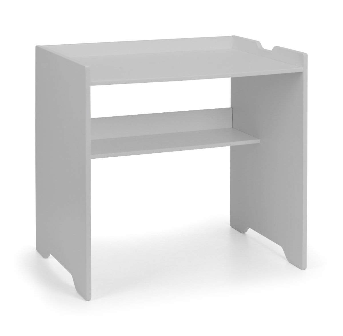 Julian Bowen DESK Pluto Desk - Dove Grey Bed Kings
