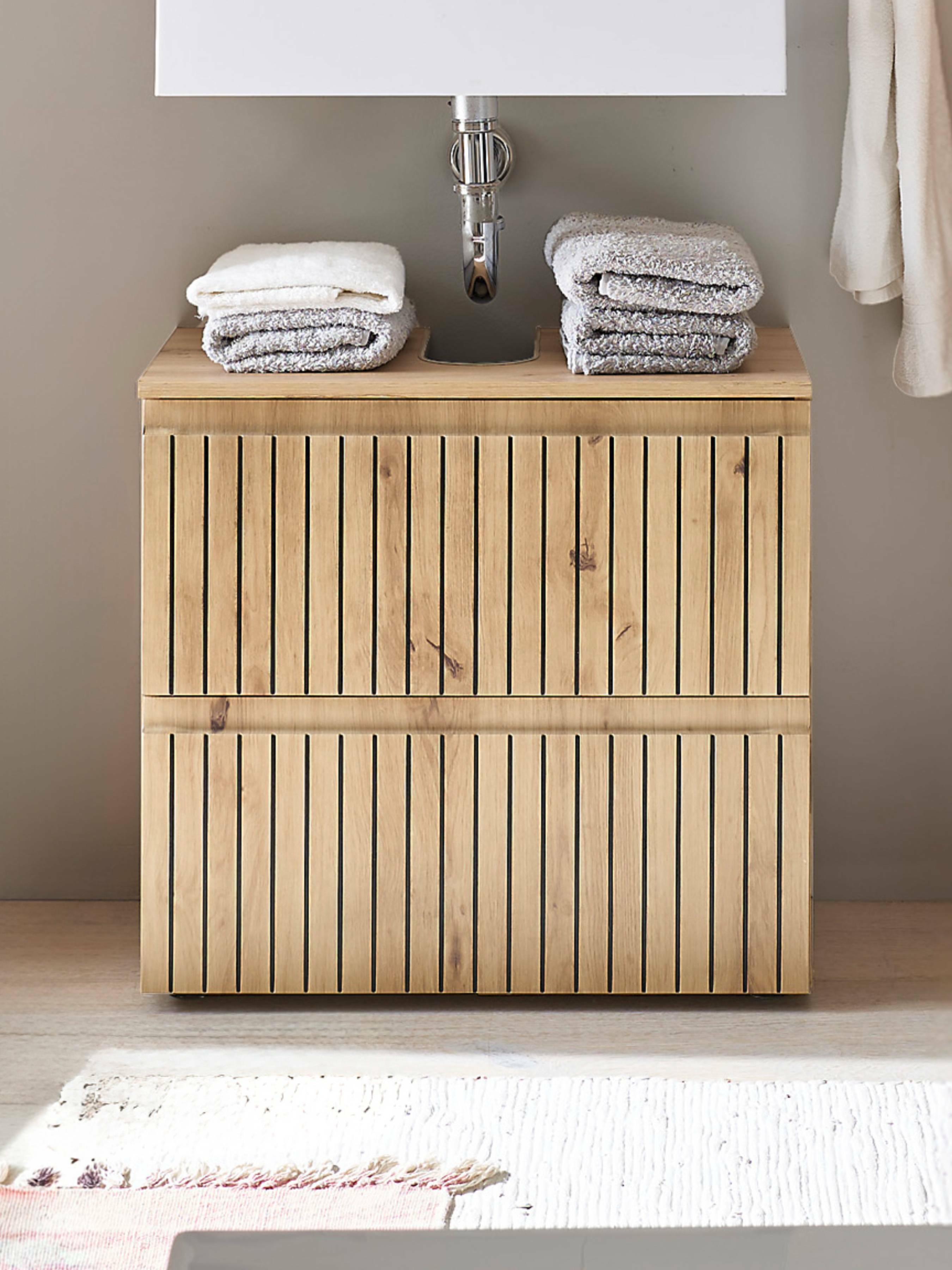 Austin 2 Drawer Under Sink Cabinet – Julian Bowen, view 2