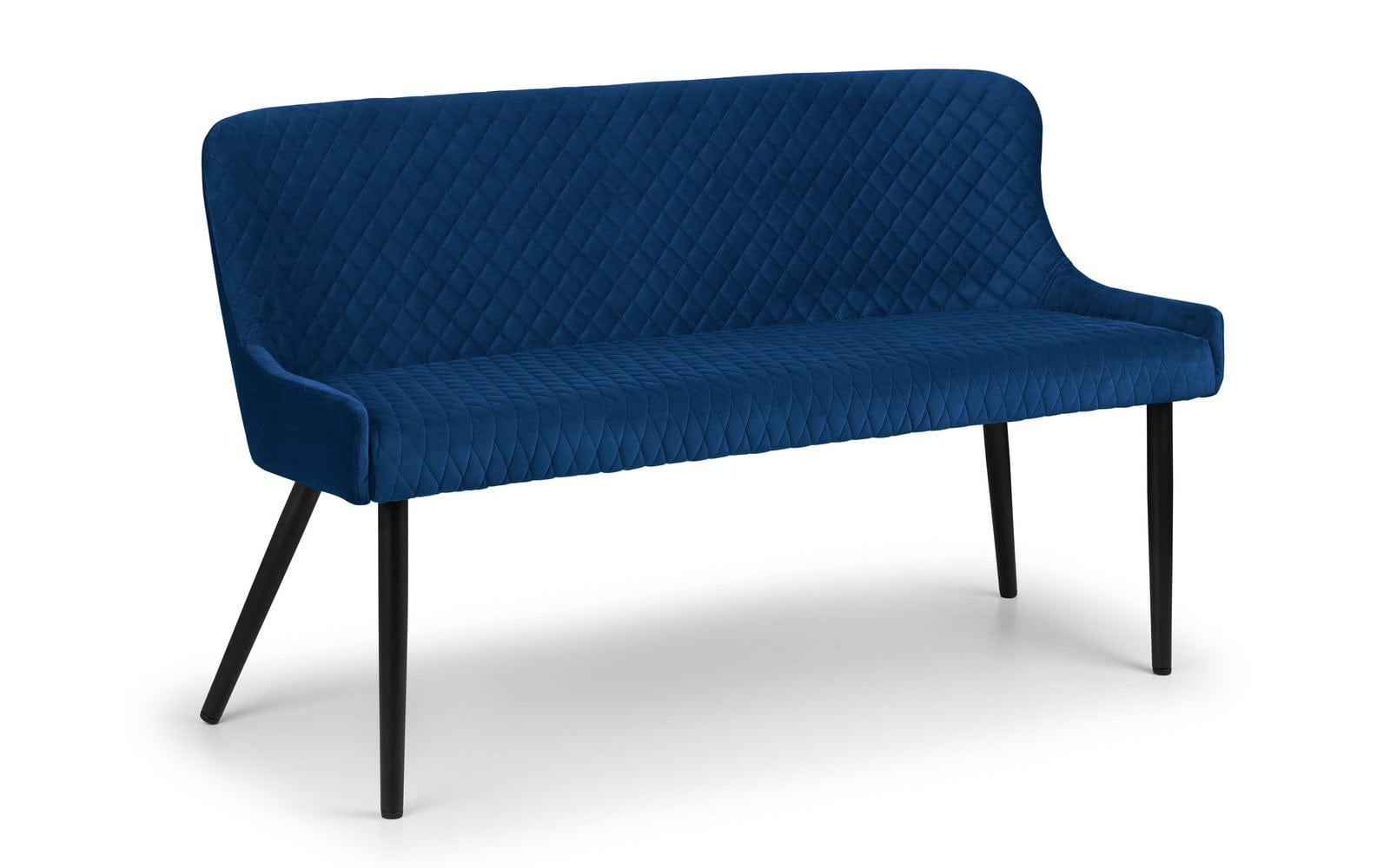 Luxe High Back Bench - Blue – Julian Bowen