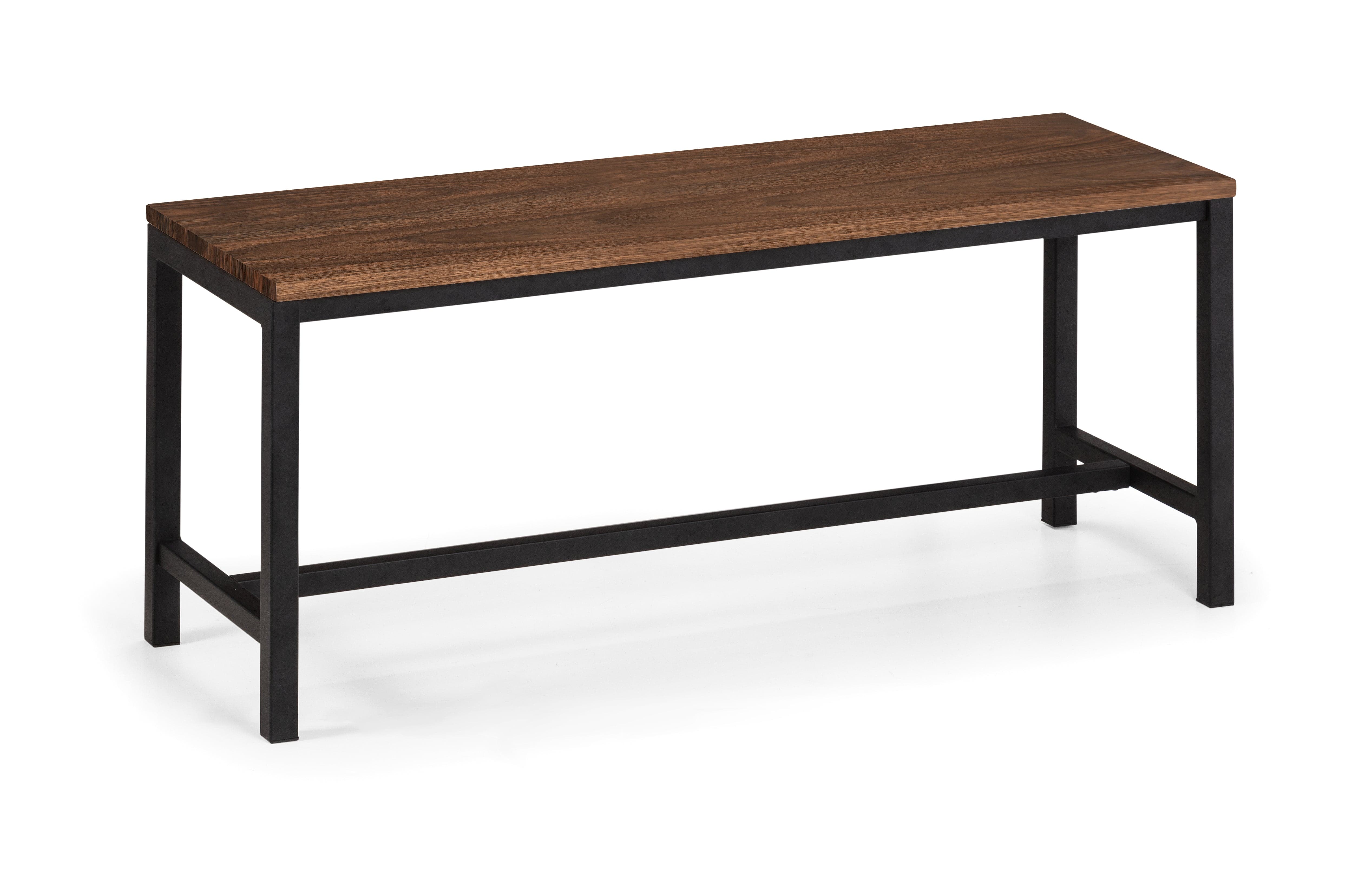 Tribeca Bench - Walnut – Julian Bowen