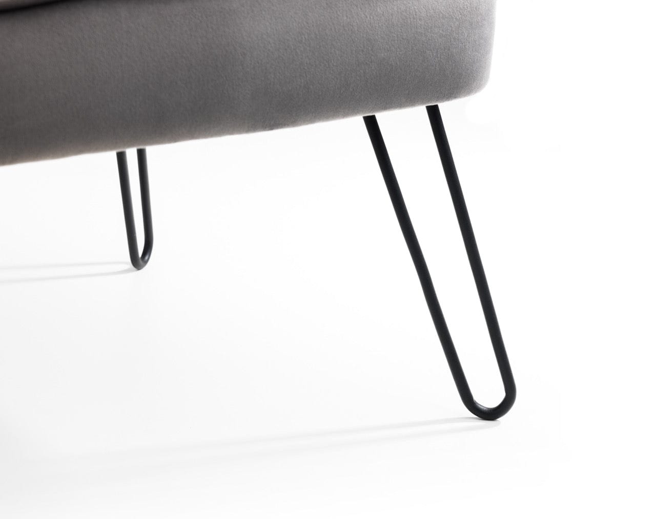 Julian Bowen Dining Chair Lisbon Chair - Grey Bed Kings