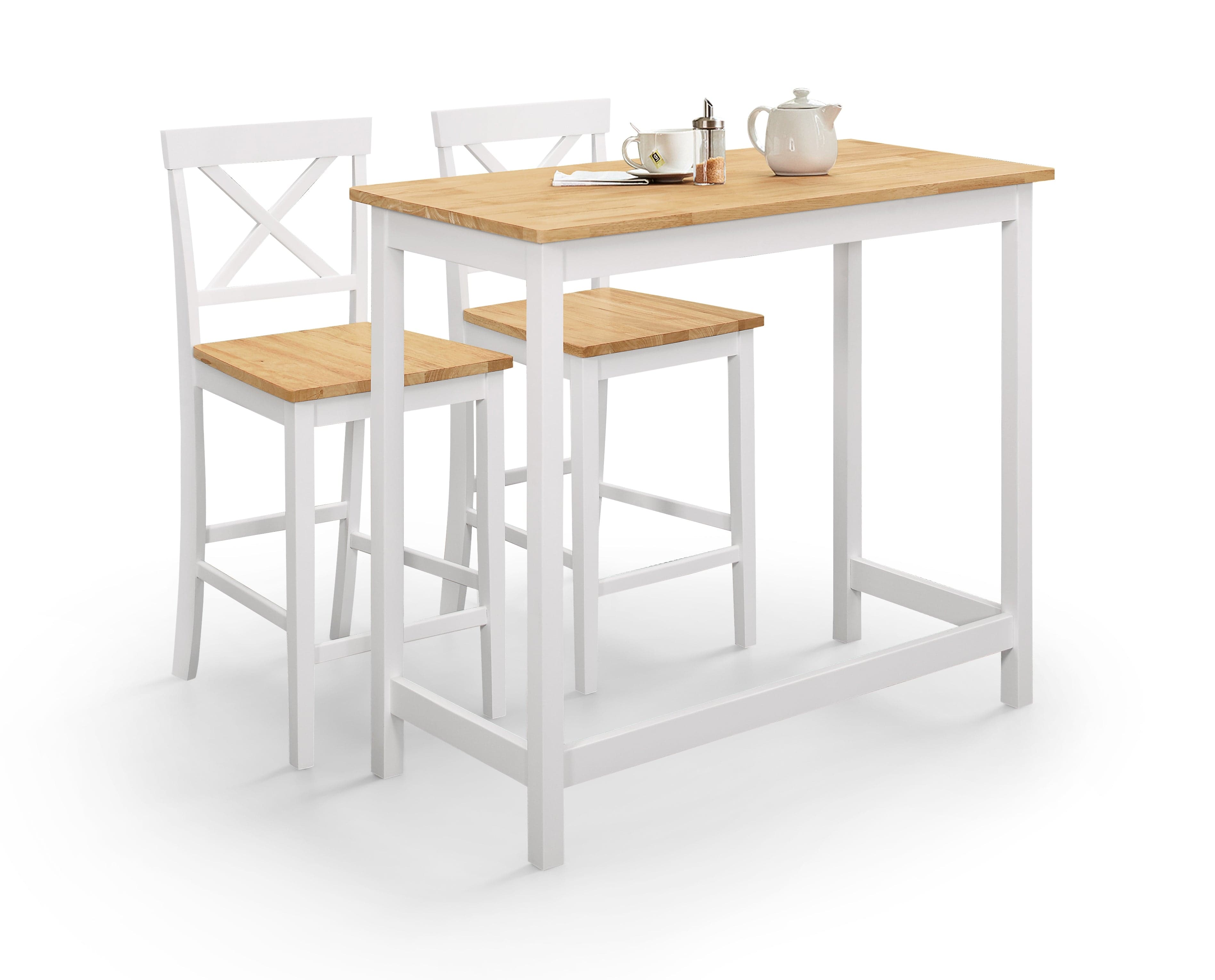 Marlow Bar Set - Ivory & Oak – Julian Bowen
