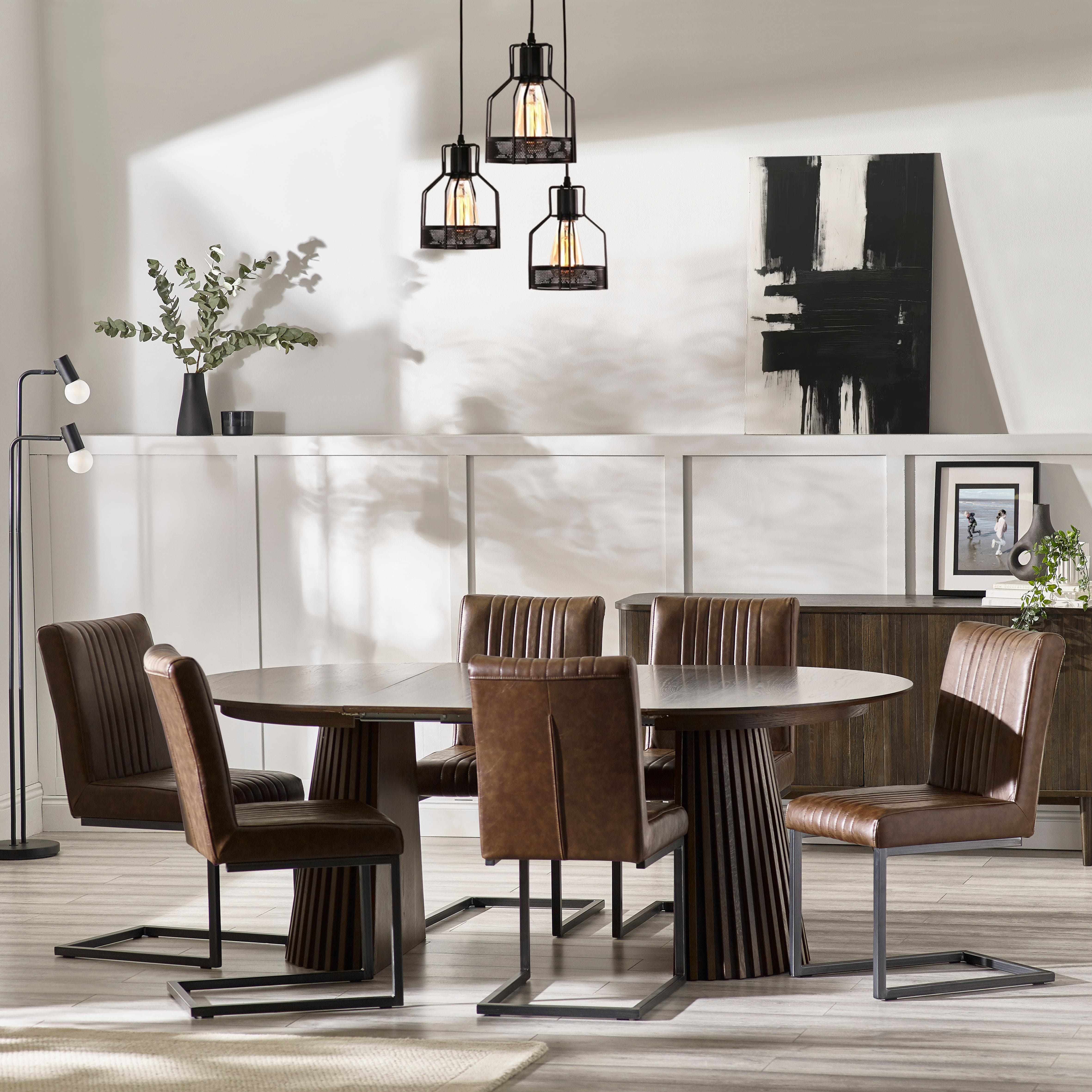 Arya Extending Dining Table – Julian Bowen, view 2