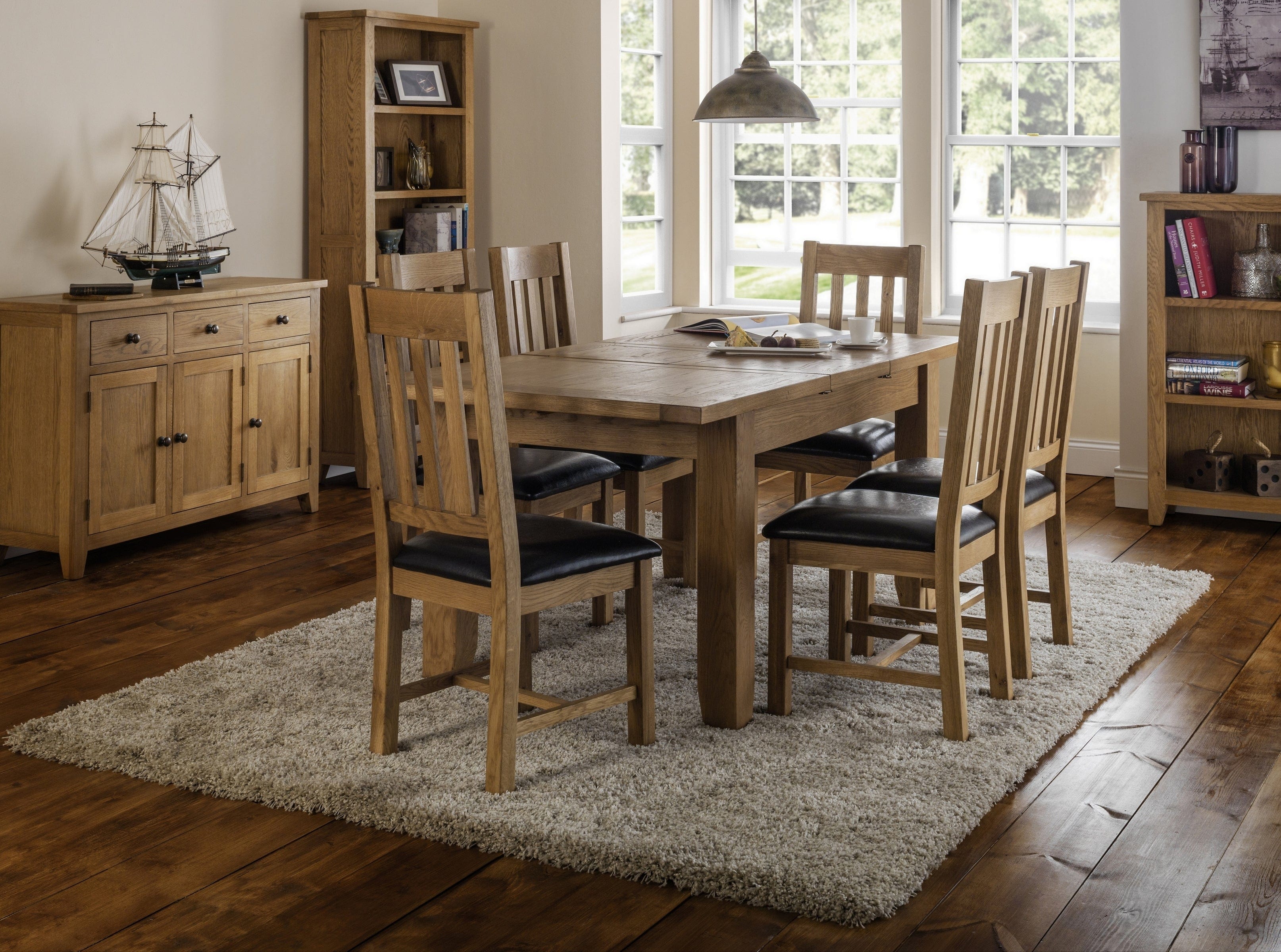 Astoria Extending Dining Table – Julian Bowen, view 7