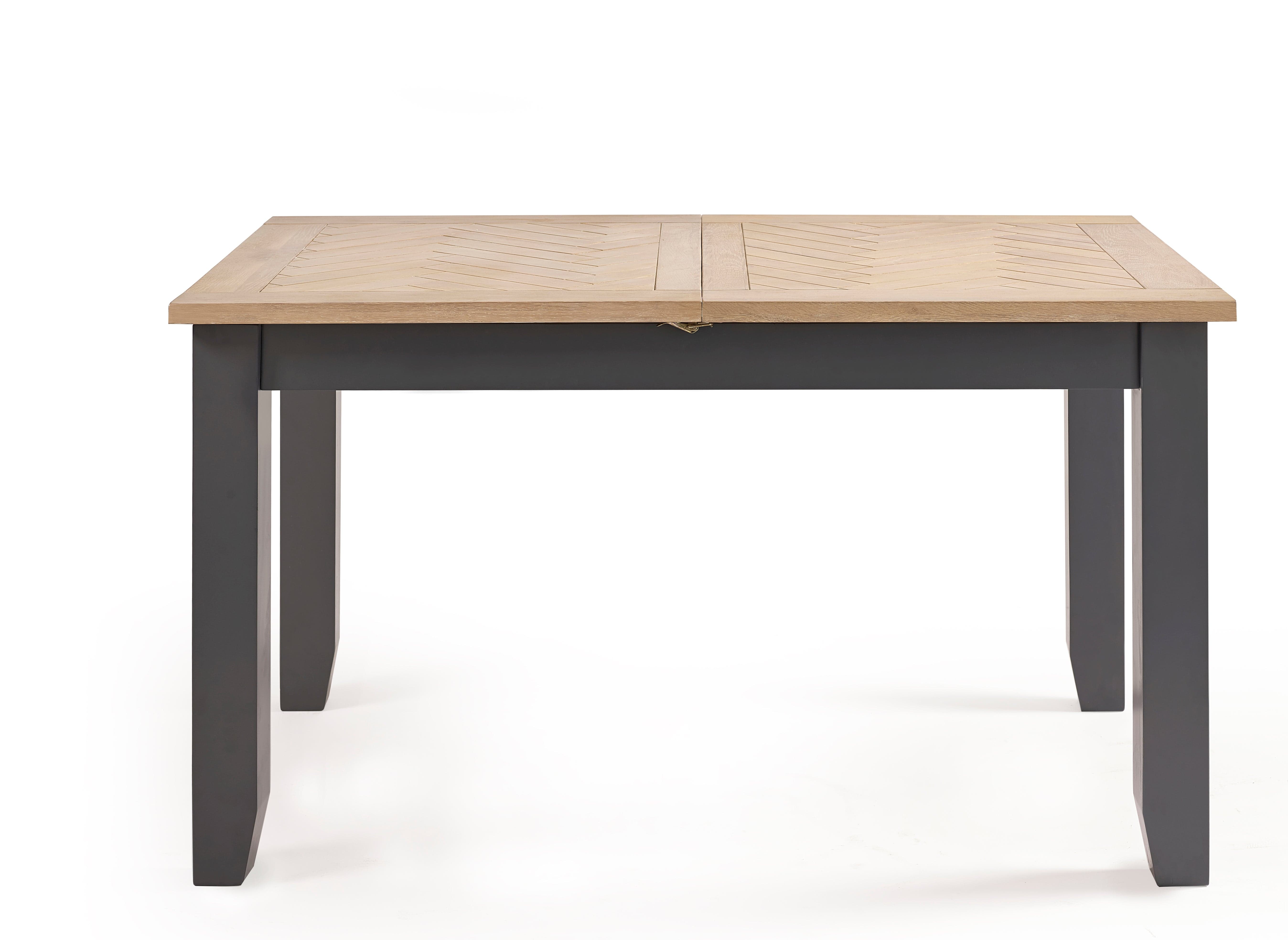 Bordeaux Extending Dining Table Dark Grey – Julian Bowen, view 3