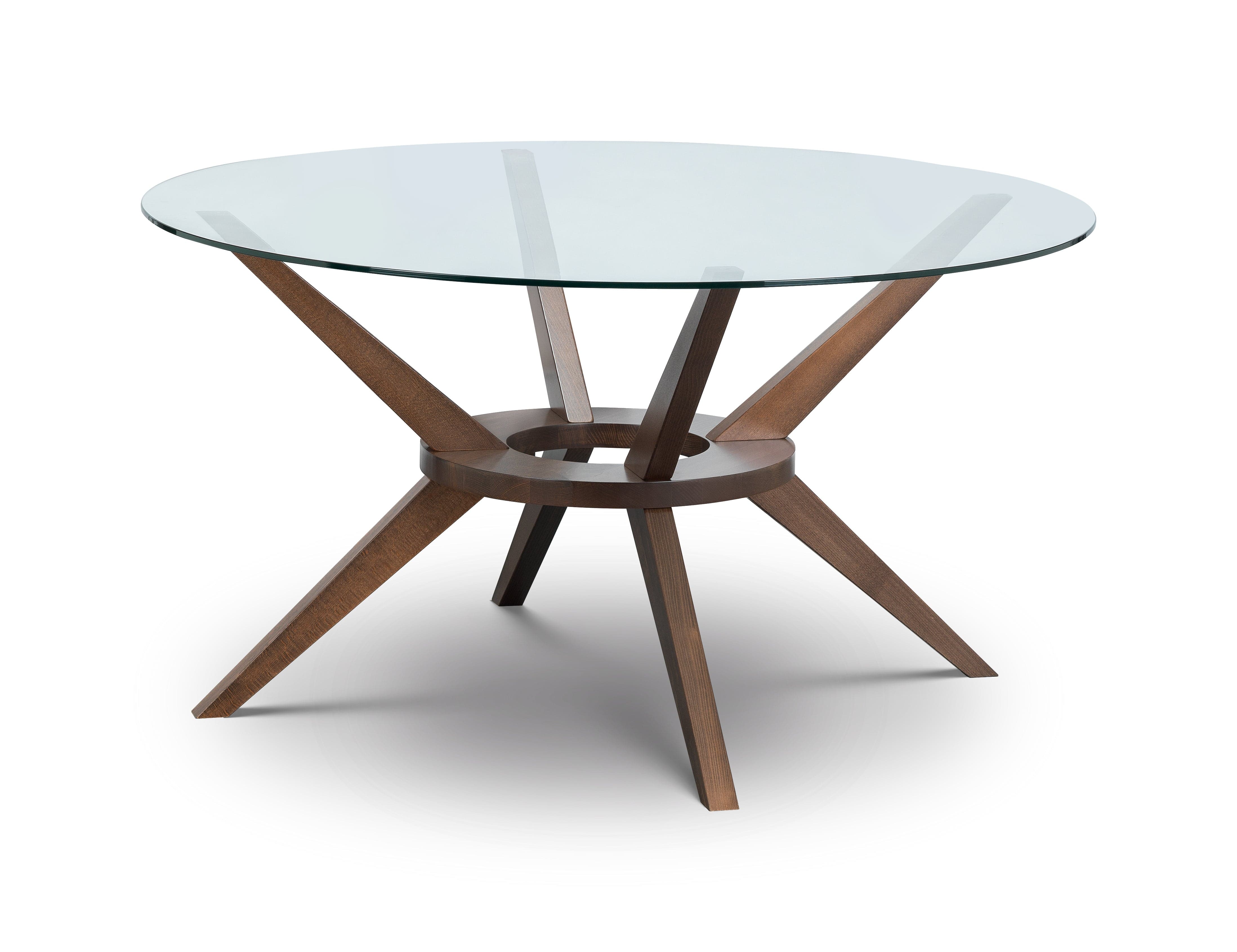 Chelsea 140cm Round Glass Table – Julian Bowen