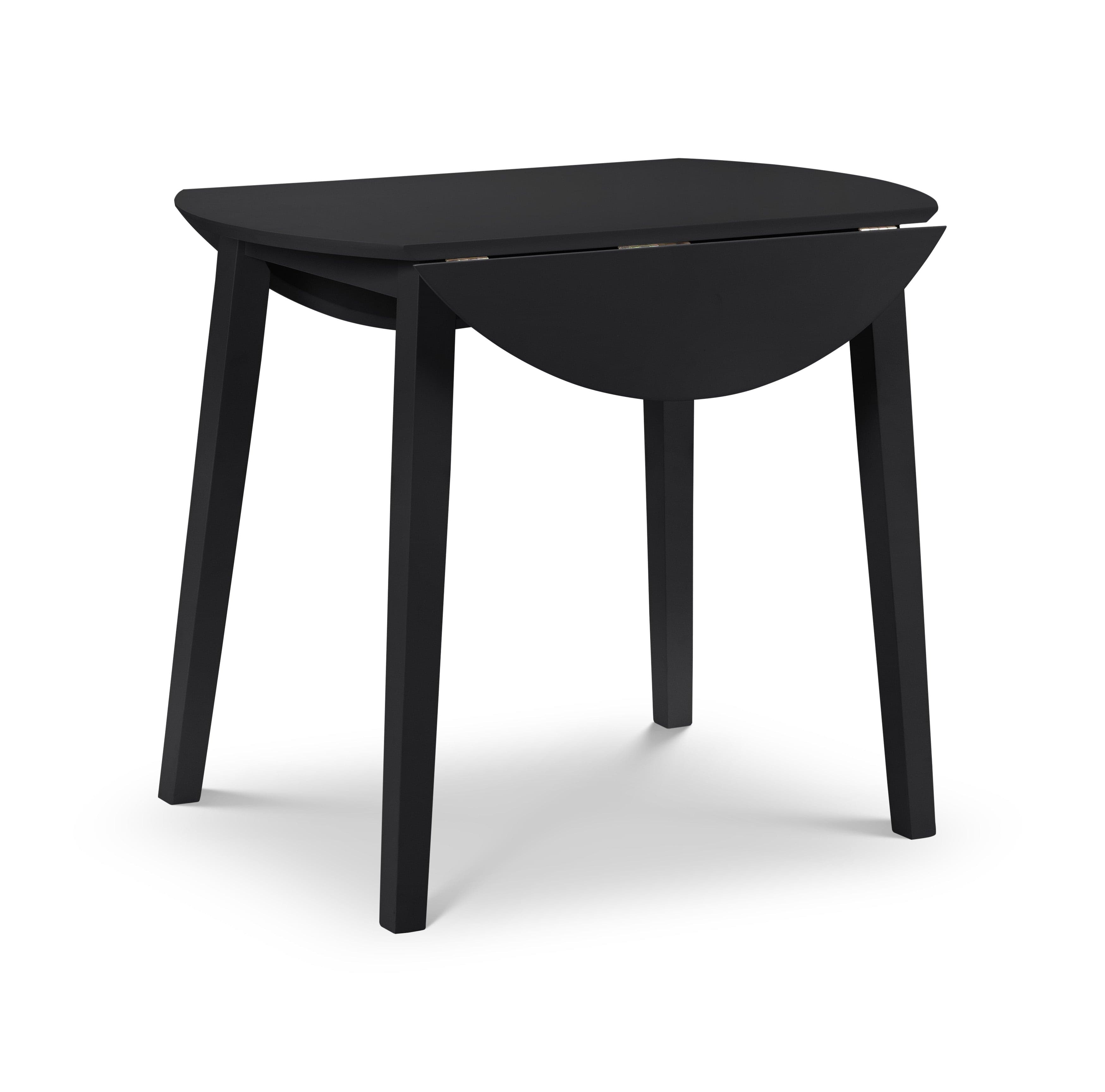 Coast Black Dropleaf Table – Julian Bowen, view 2
