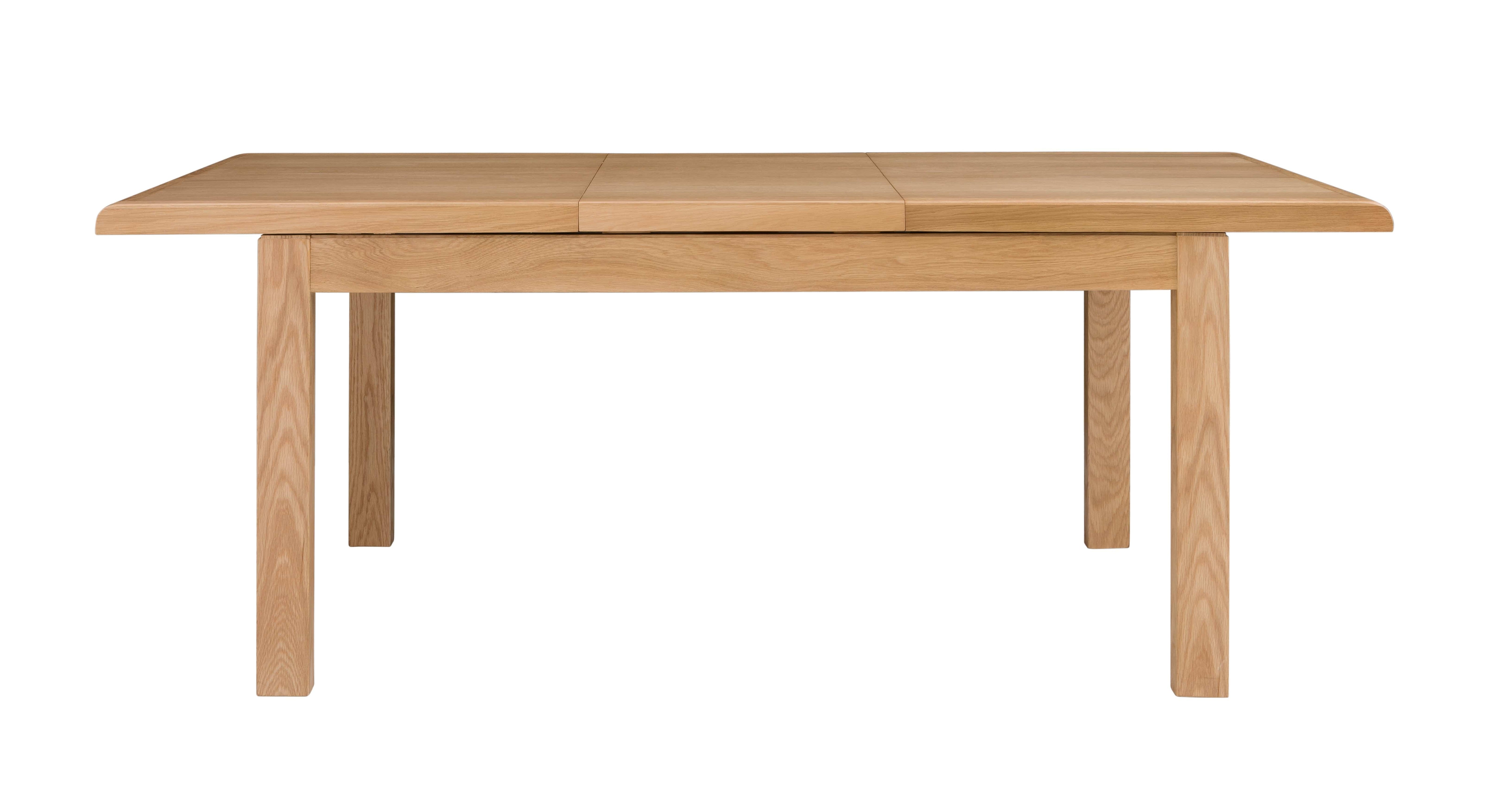 Curve Oak Dining Table – Julian Bowen, view 2