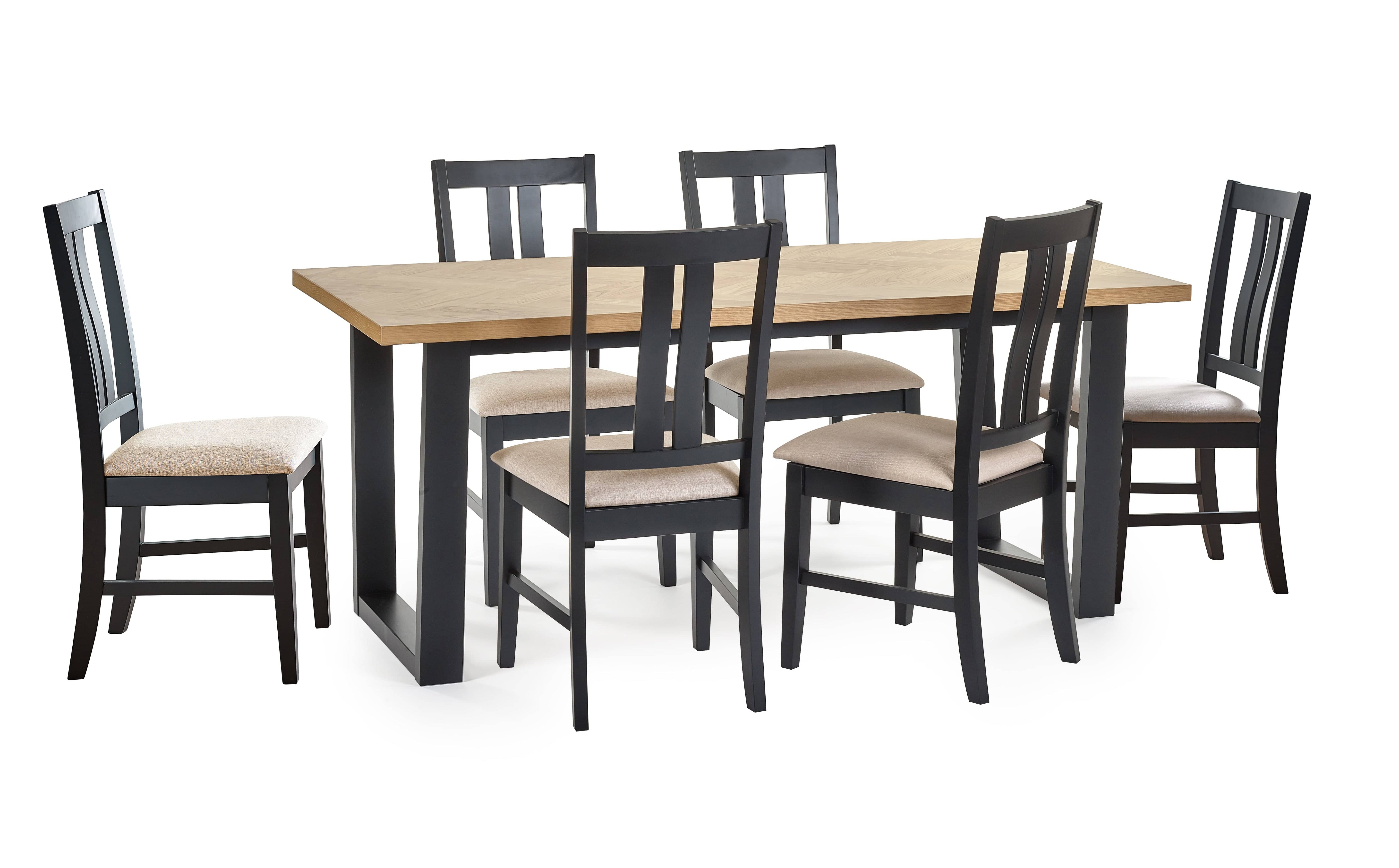 Hilton Dining Table – Julian Bowen, view 3