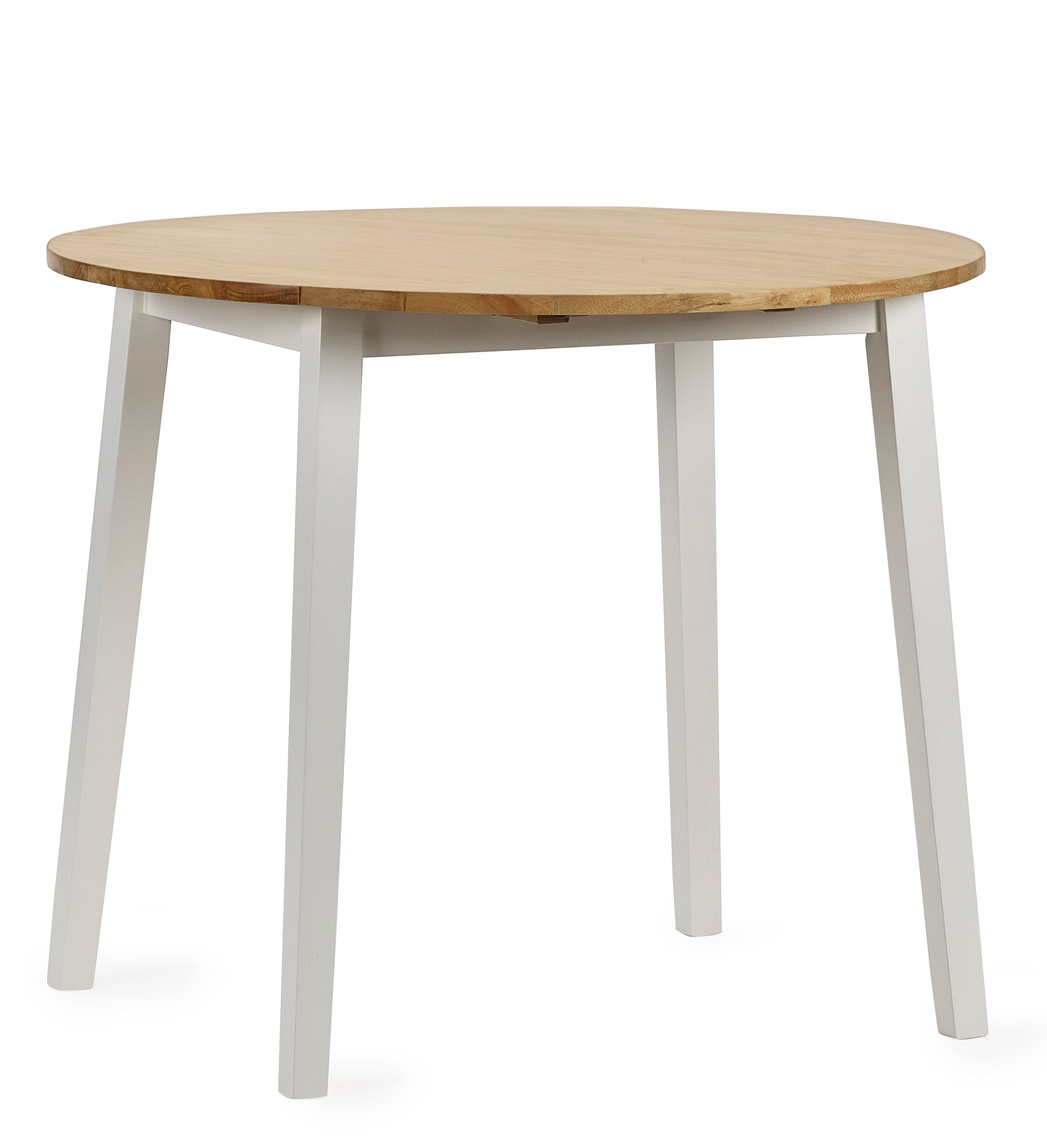 Linwood Round Drop Leaf Table - Natural Top – Julian Bowen