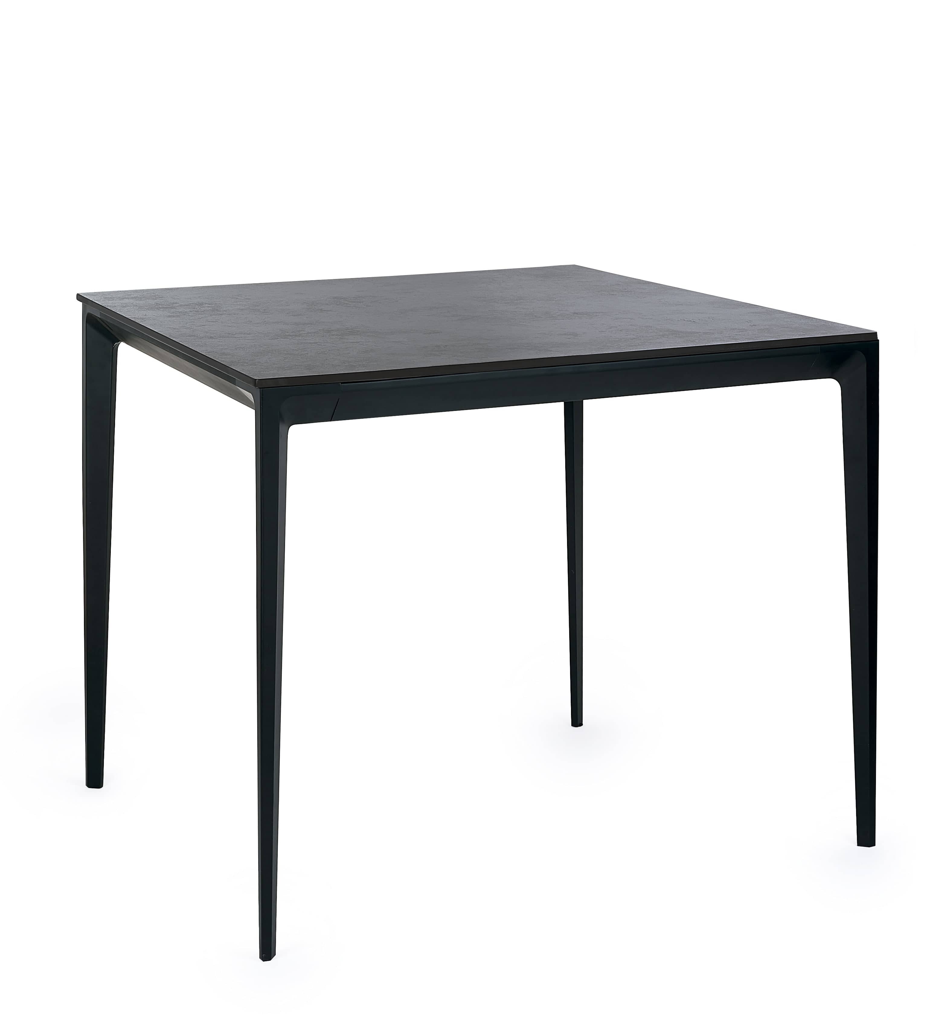 Miami Square Stone Top Dining Table - Slate Grey – Julian Bowen