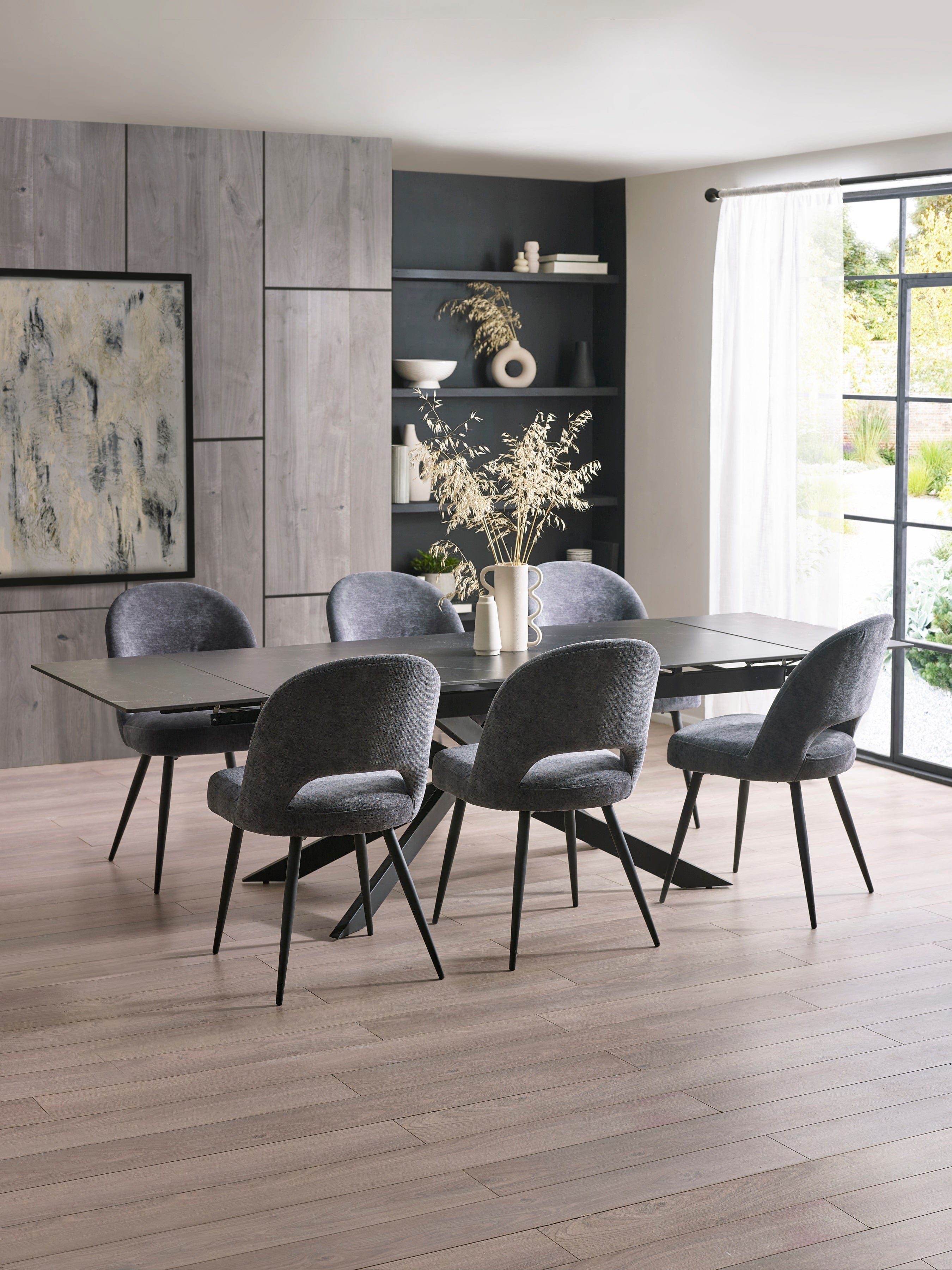 Osaka Extending Dining Table – Julian Bowen, view 22