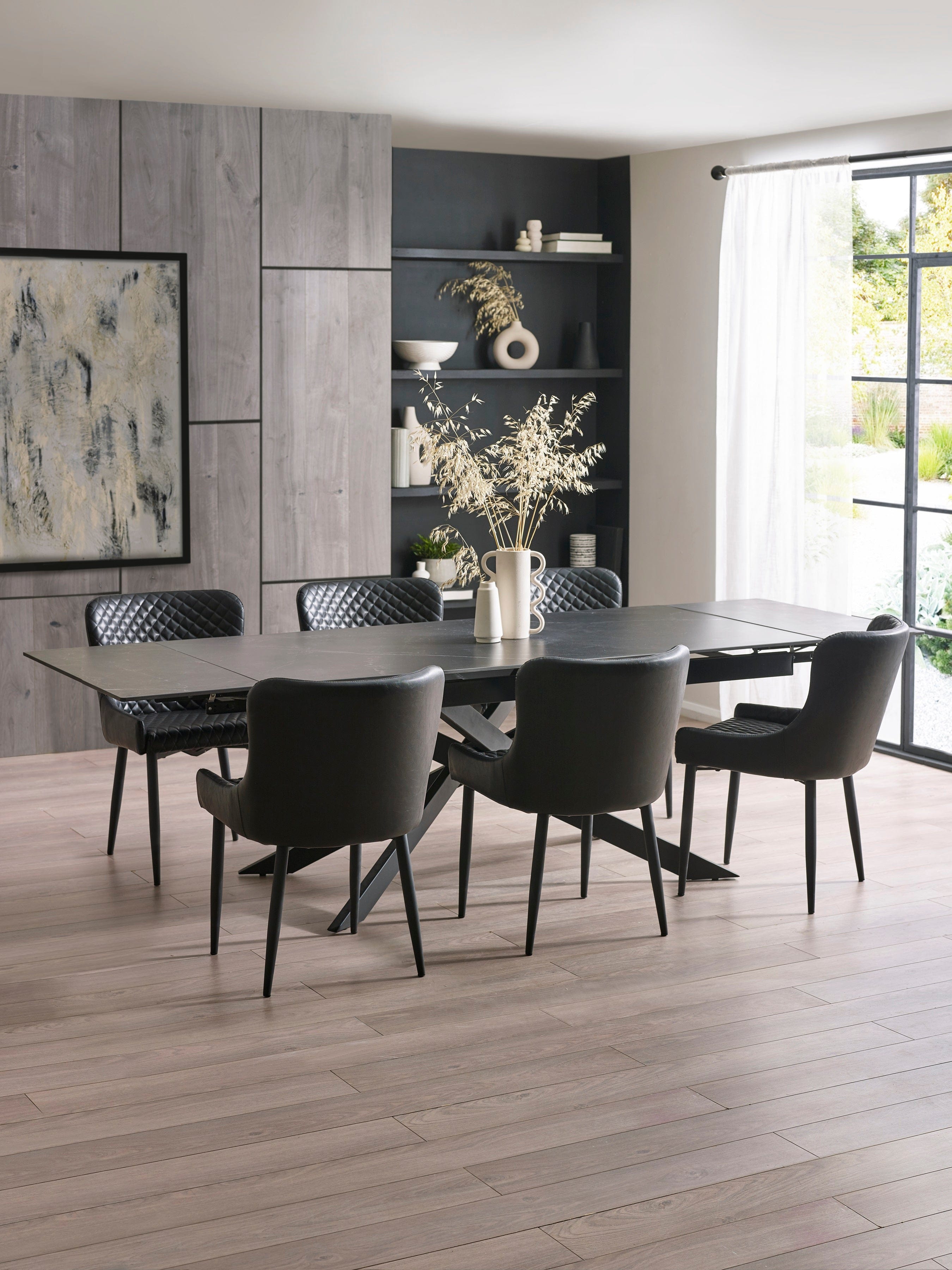 Osaka Extending Dining Table – Julian Bowen, view 23