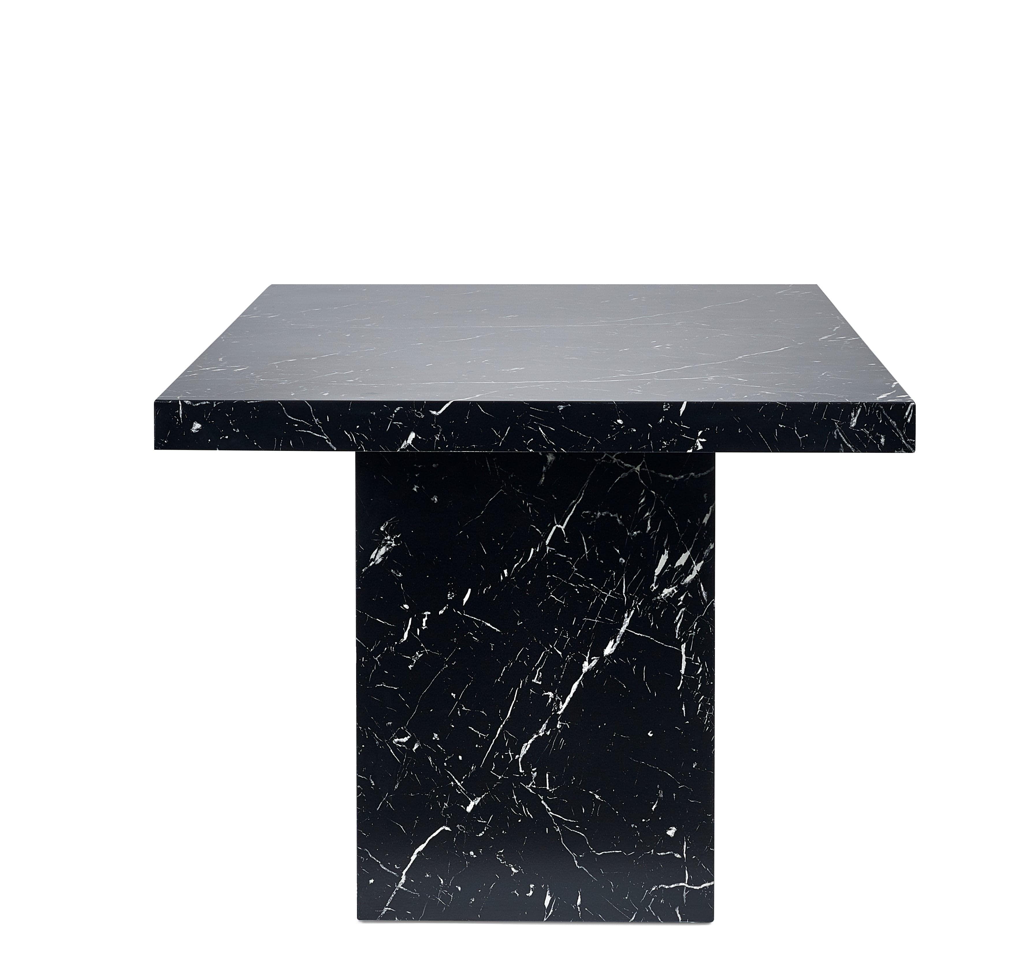 Rome Dining Table - Black – Julian Bowen, view 2