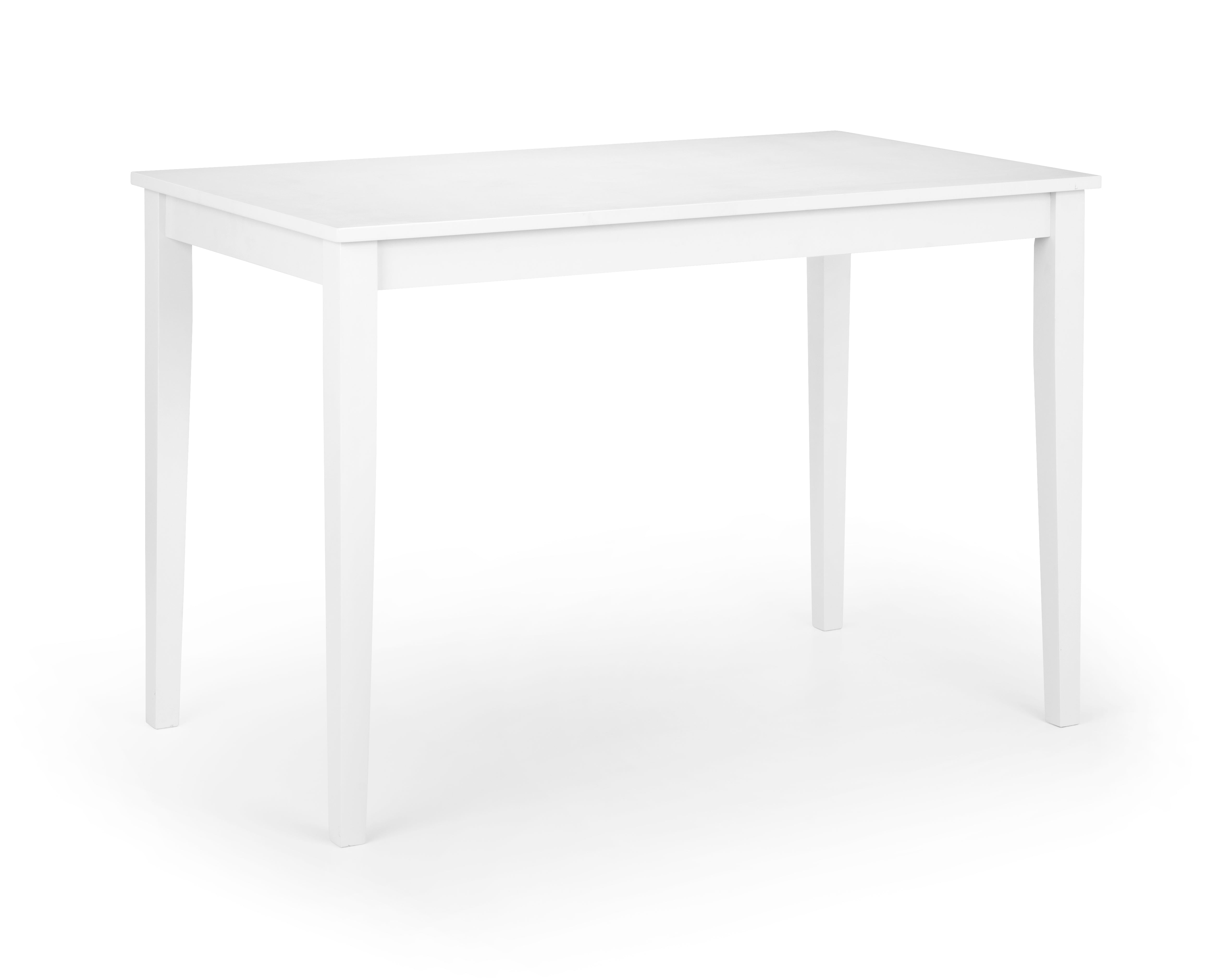 Taku Dining Table - Satin White – Julian Bowen