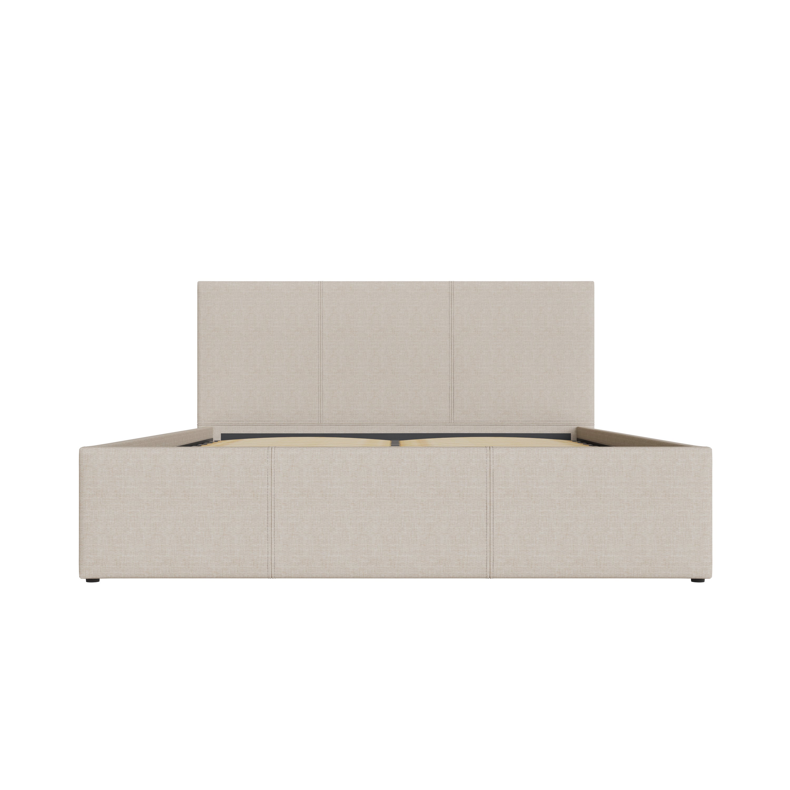 Side Lift Ottoman Bed Natural – GFW, view 5