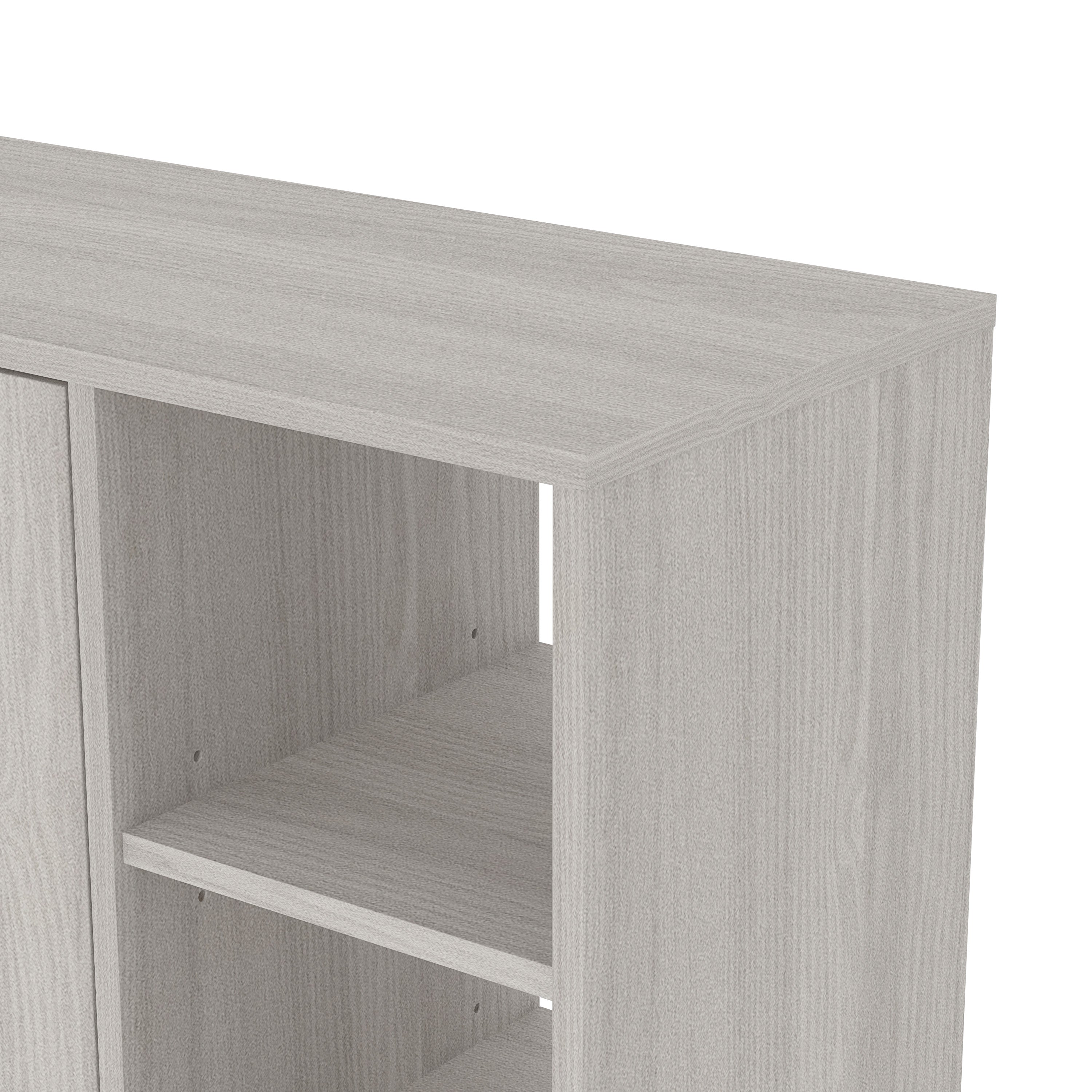 Bideford Tall Shoe Cabinet Warm Grey Oak – GFW, view 8