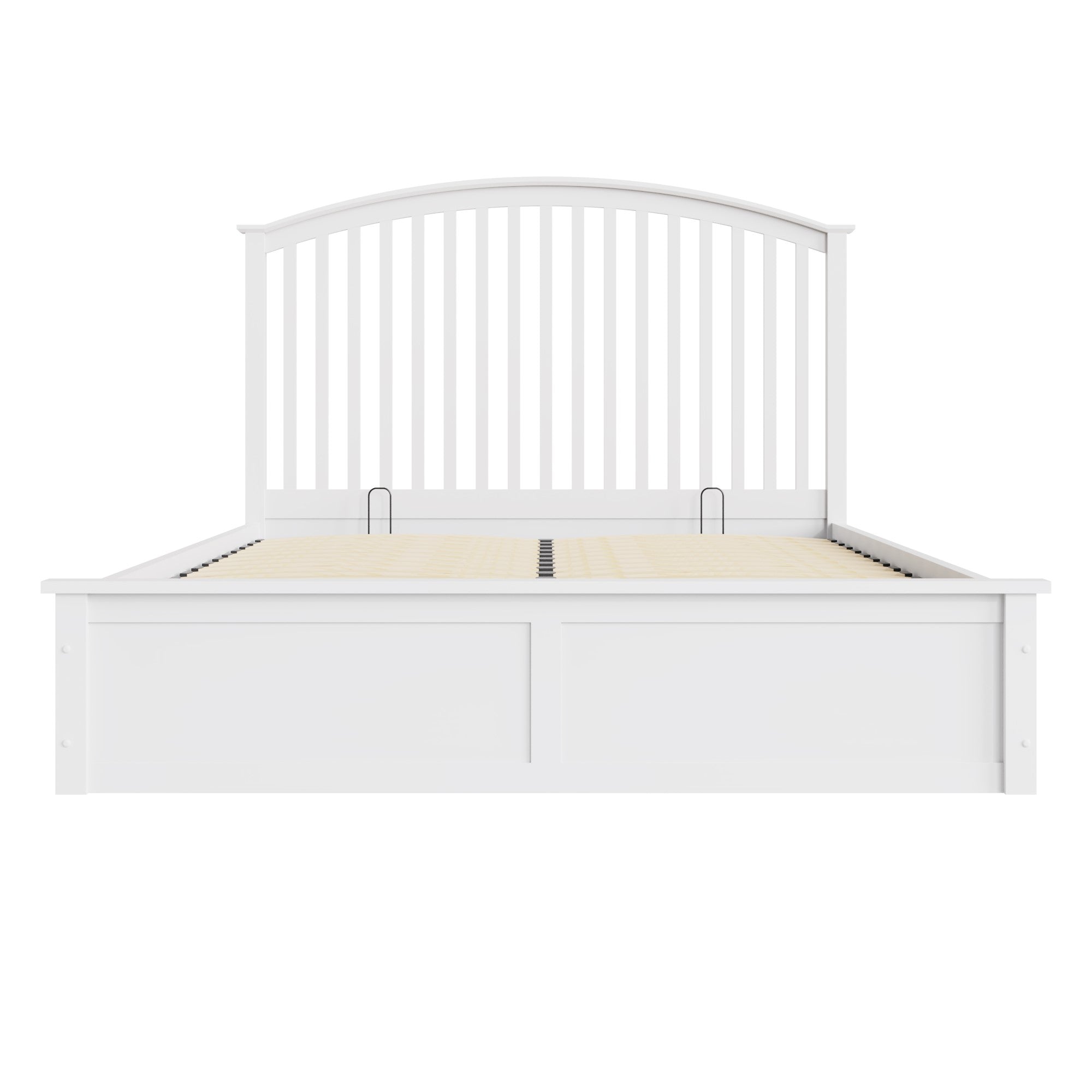 Madrid Wooden Ottoman Bed White – GFW, view 7