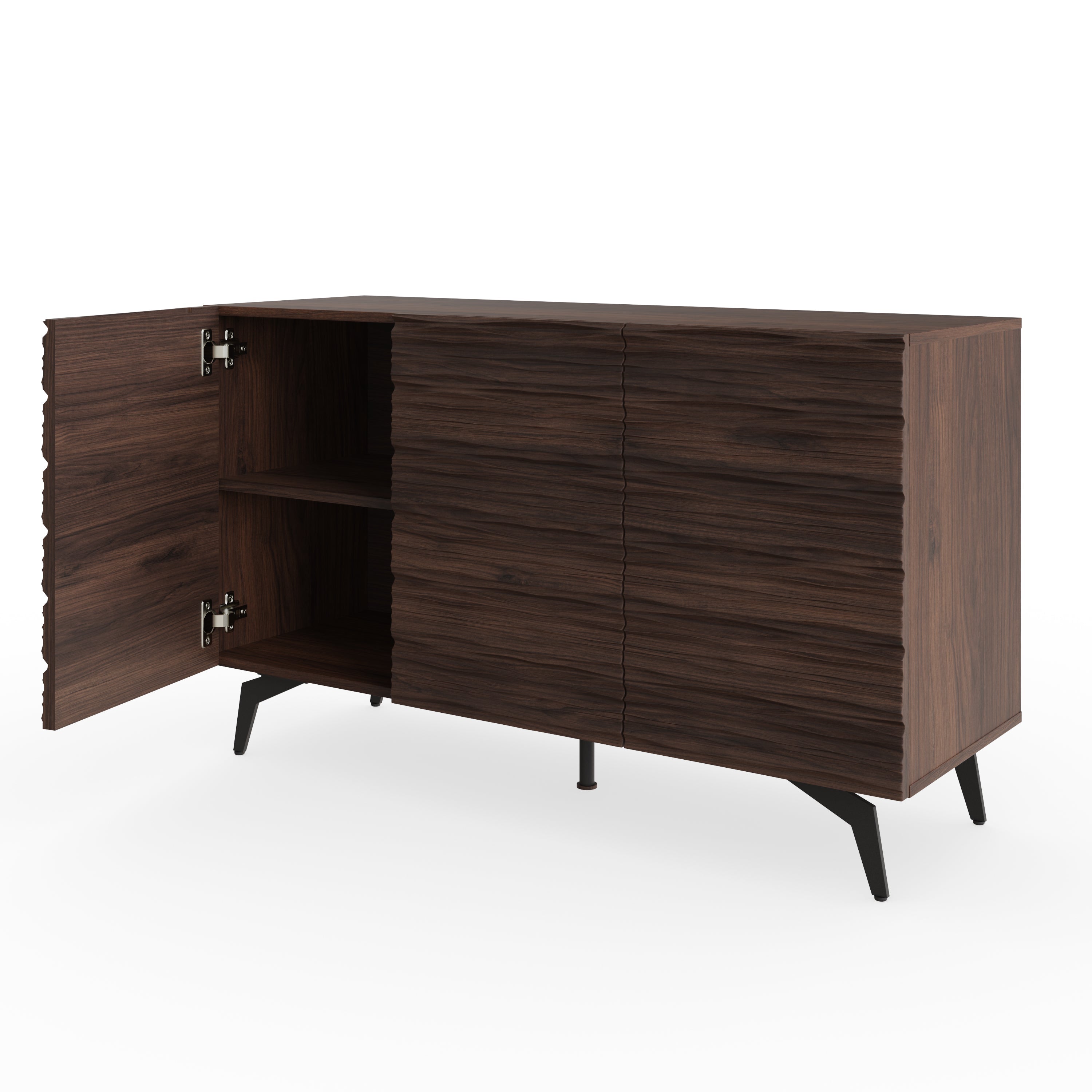 Bantham Large Sideboard Dark Walnut – GFW, view 6