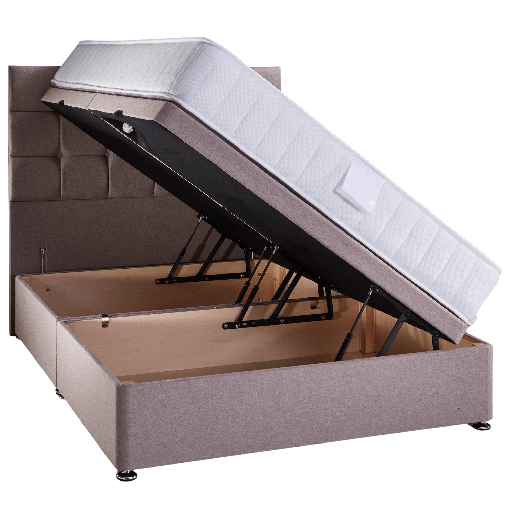 Luxury Ottoman Divan Base (Side Lift) – Any Bed, view 2