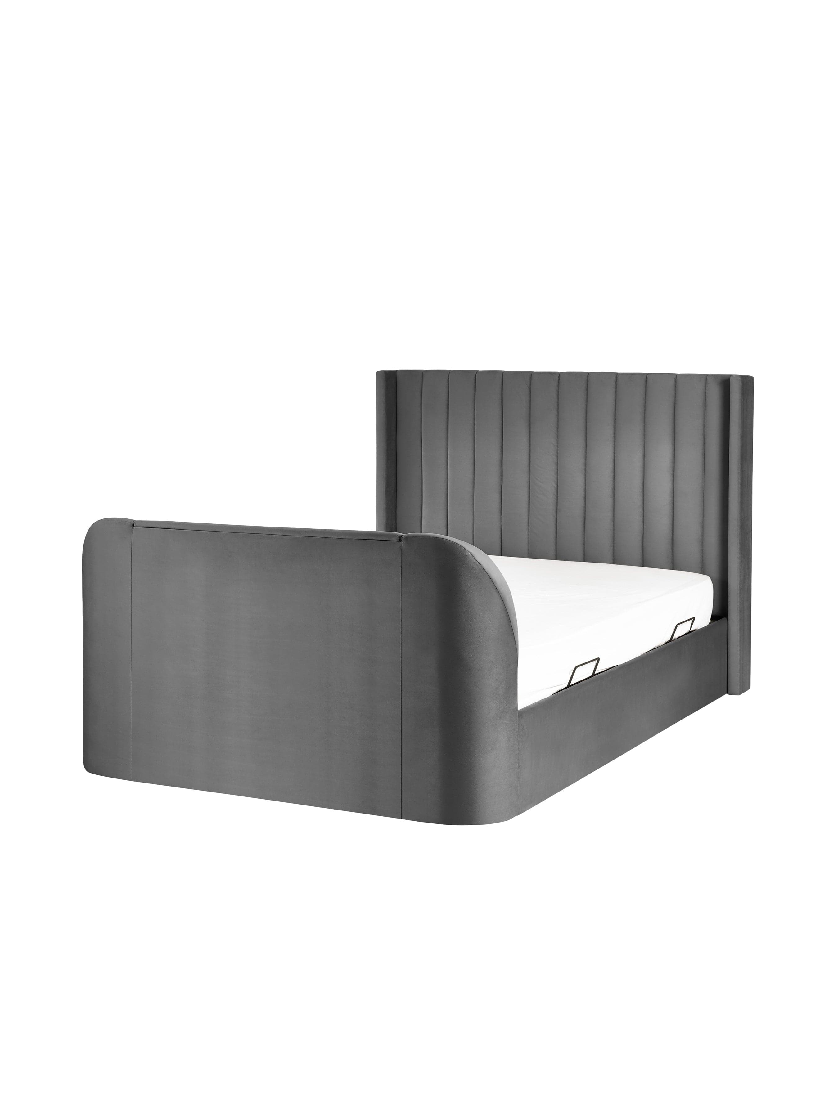 Clara Ottoman TV Bed - Dark Grey – Julian Bowen, view 35