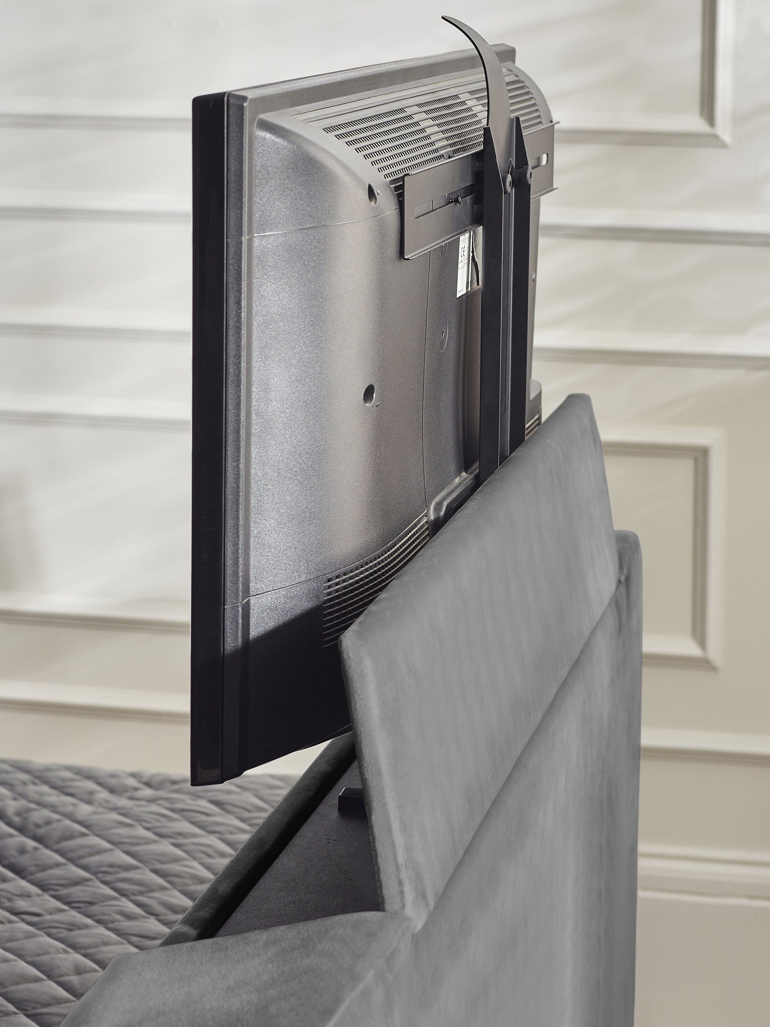 Clara Ottoman TV Bed - Dark Grey – Julian Bowen, view 20