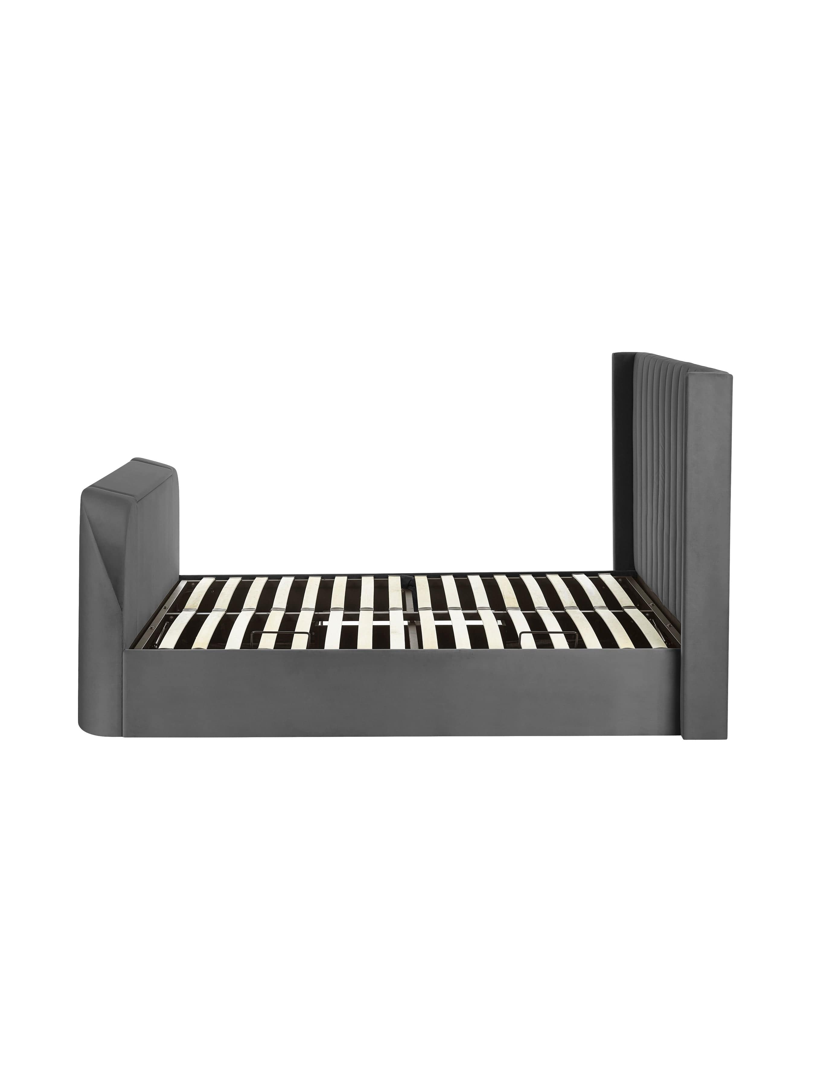 Clara Ottoman TV Bed - Dark Grey – Julian Bowen, view 15