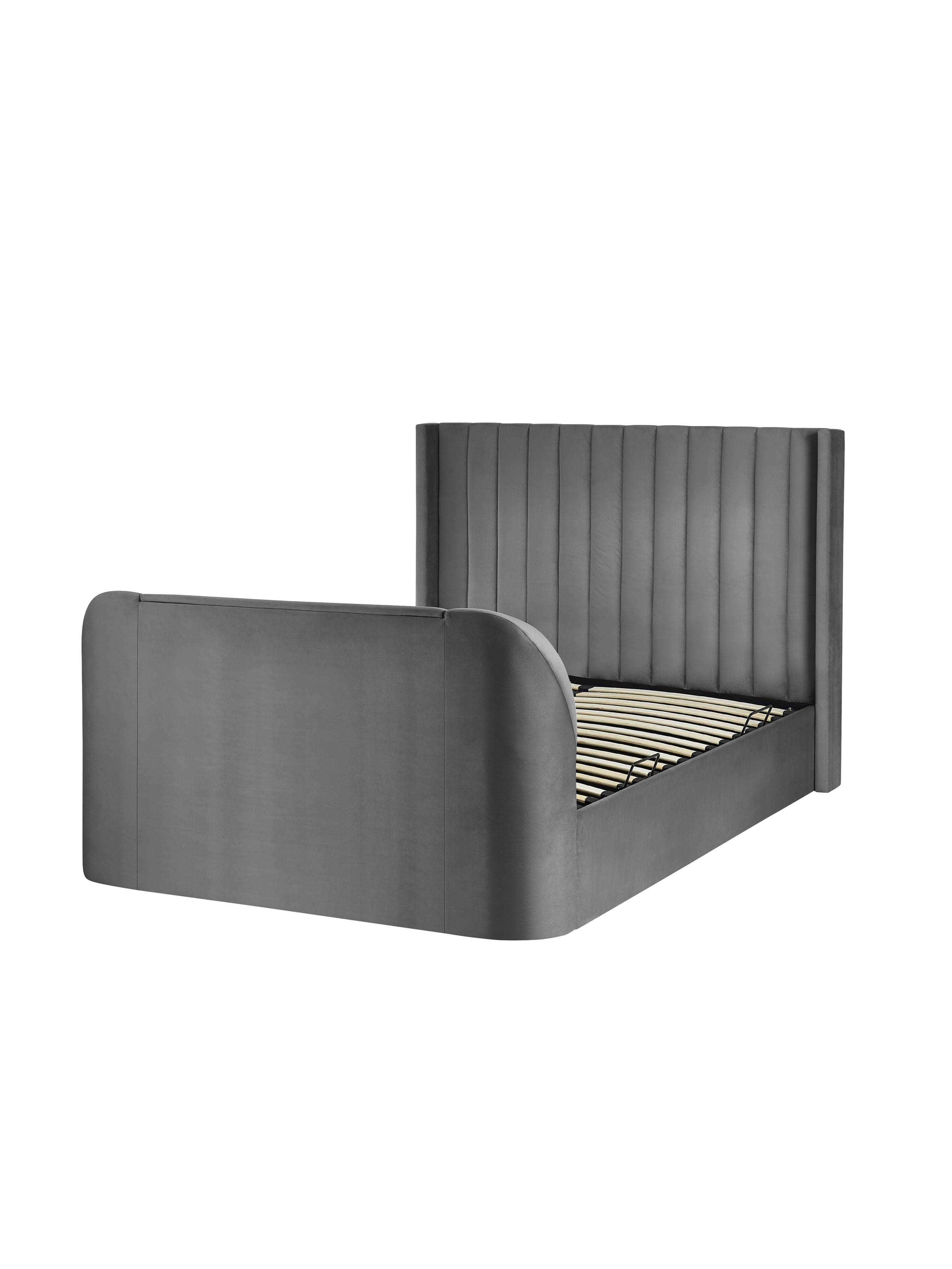 Clara Ottoman TV Bed - Dark Grey – Julian Bowen, view 11