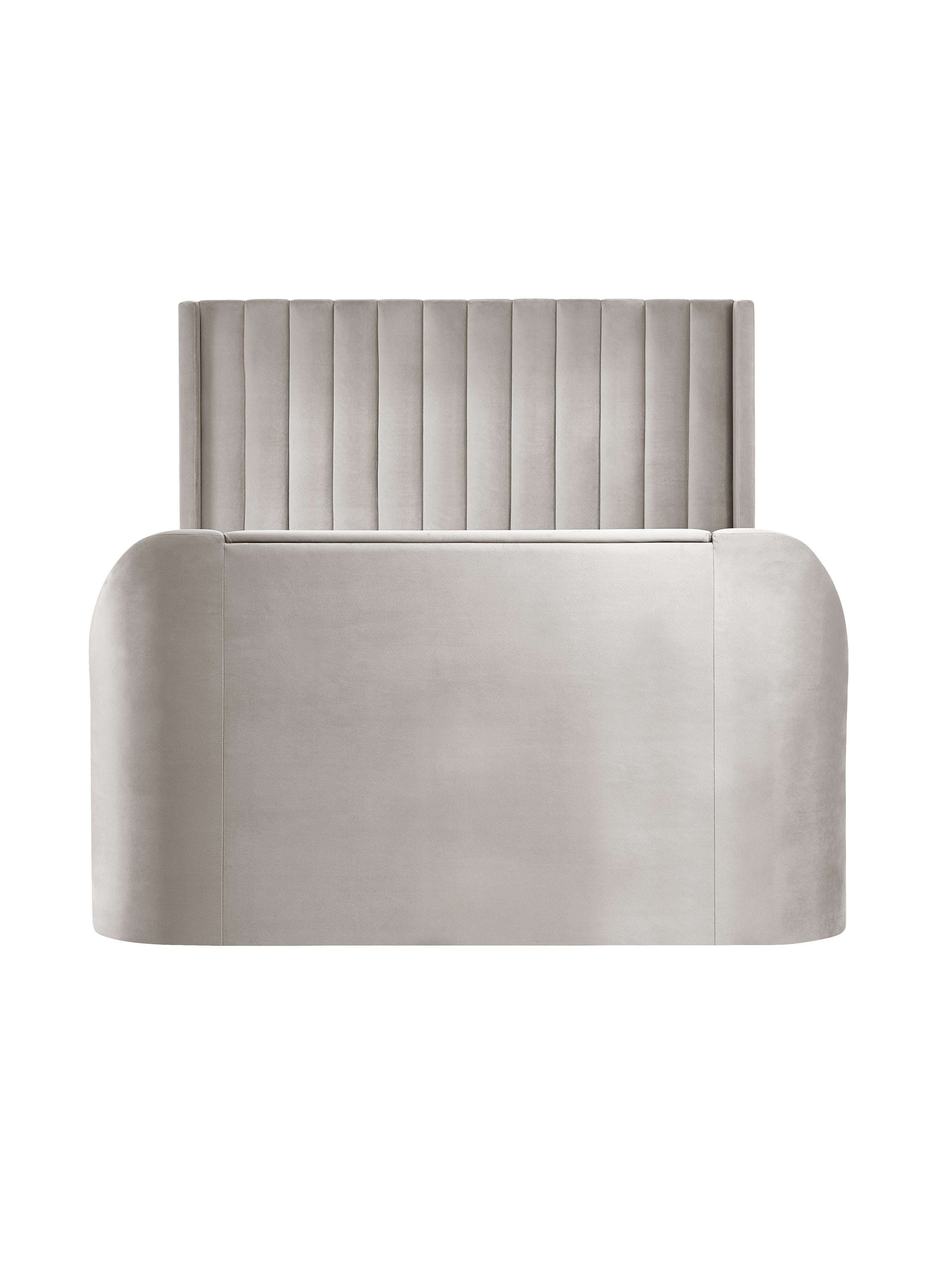Clara Ottoman TV Bed - Light Grey – Julian Bowen, view 38