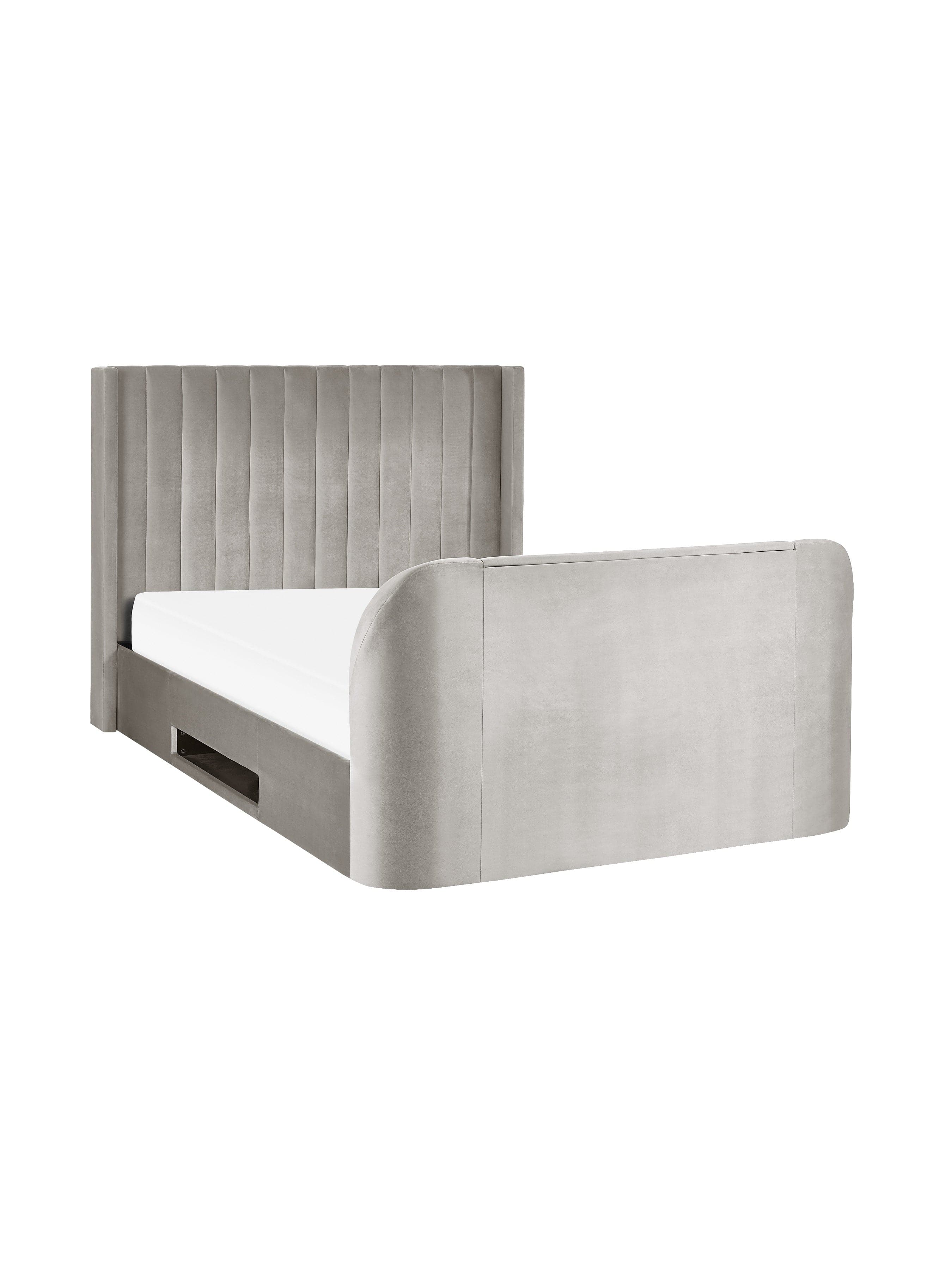 Clara Ottoman TV Bed - Light Grey – Julian Bowen, view 7