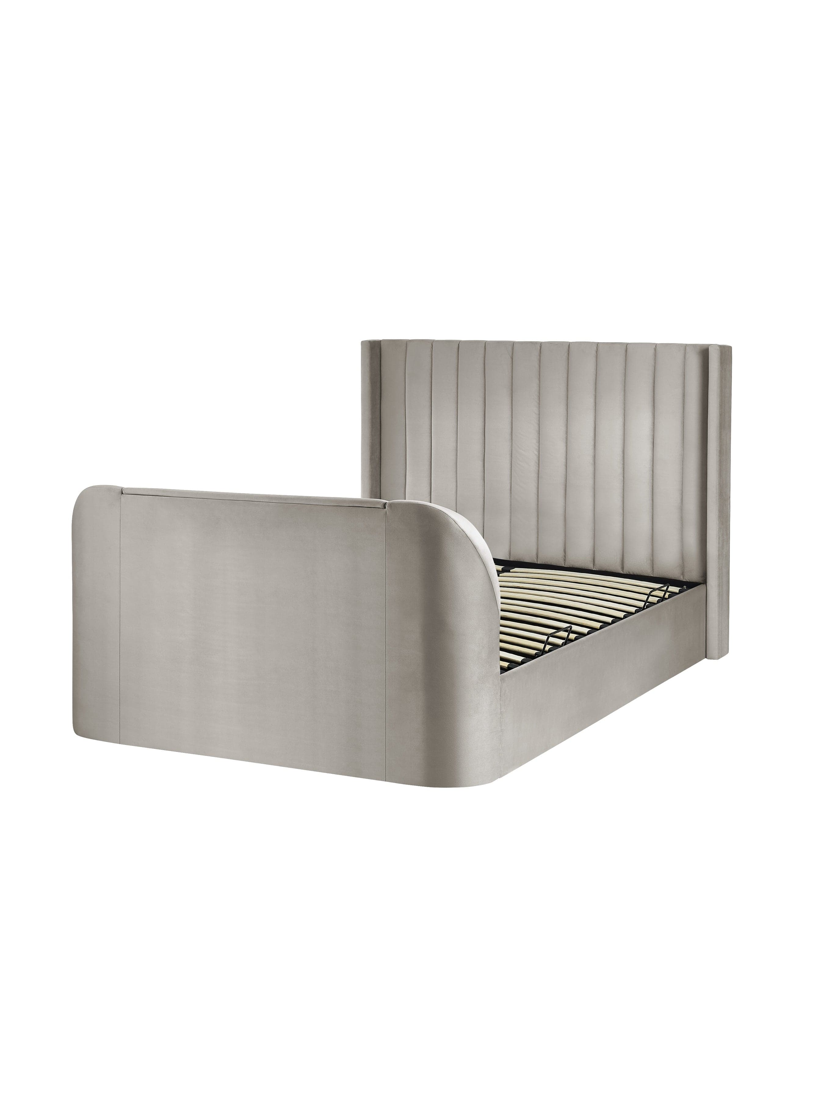Clara Ottoman TV Bed - Light Grey – Julian Bowen, view 11